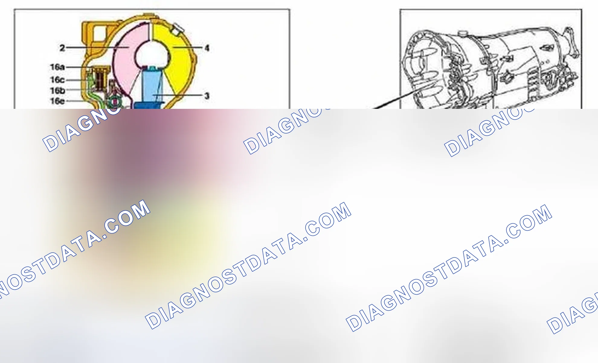 Scheme 14: Torque Converter Lockup Clutch Function Diagram - Transmission 722.9