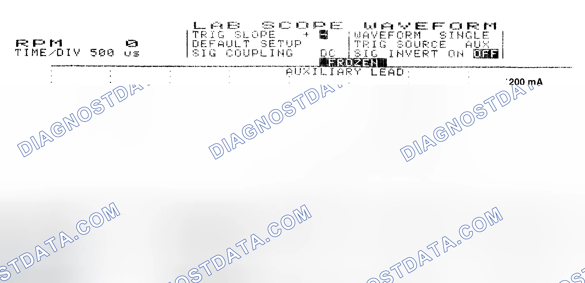 Scheme 17: Single Injector w/Normal Current Flow - Current Pattern