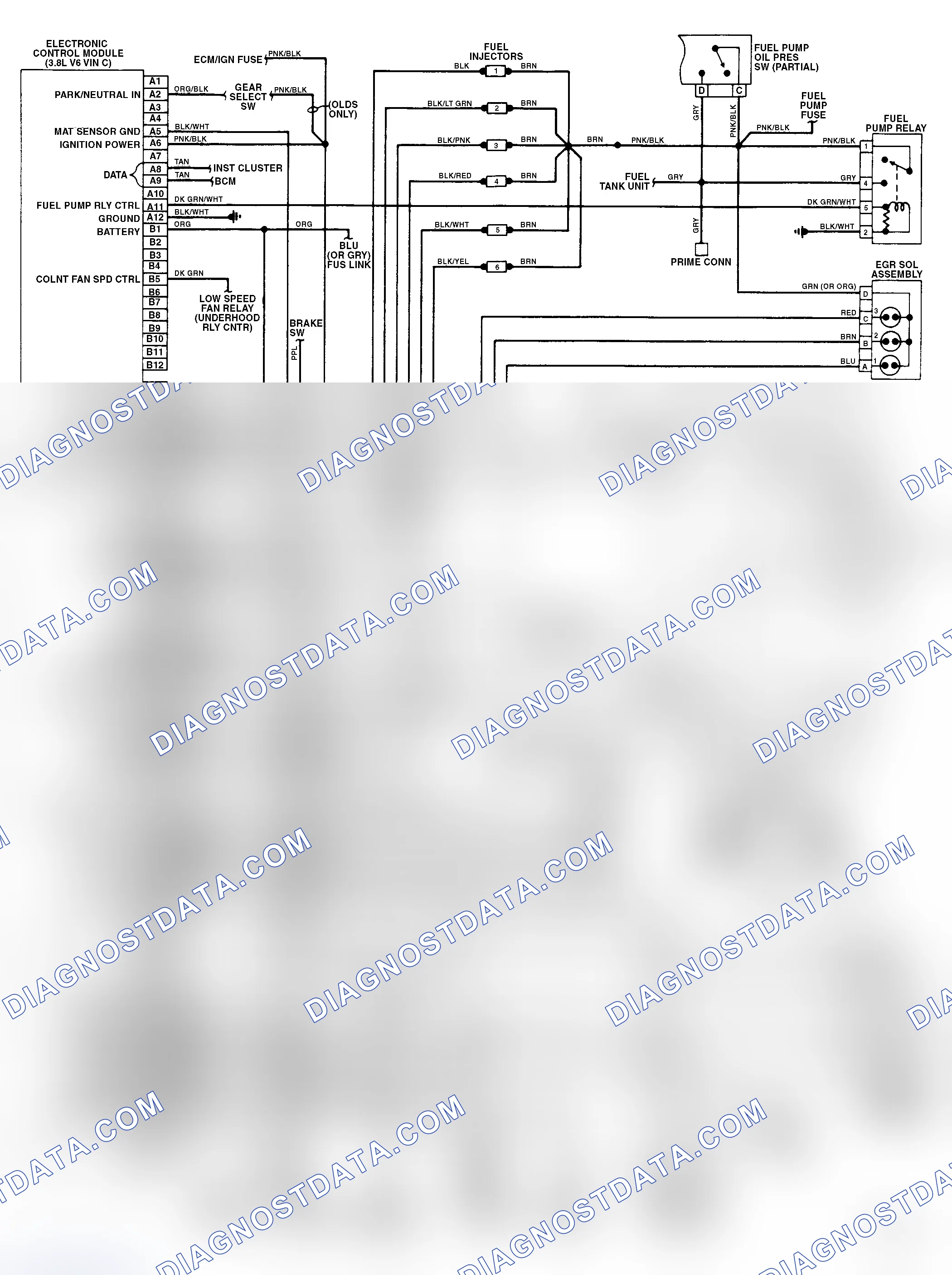 Scheme 172: ECM Circuit Schematic B (Part 4 of 4)