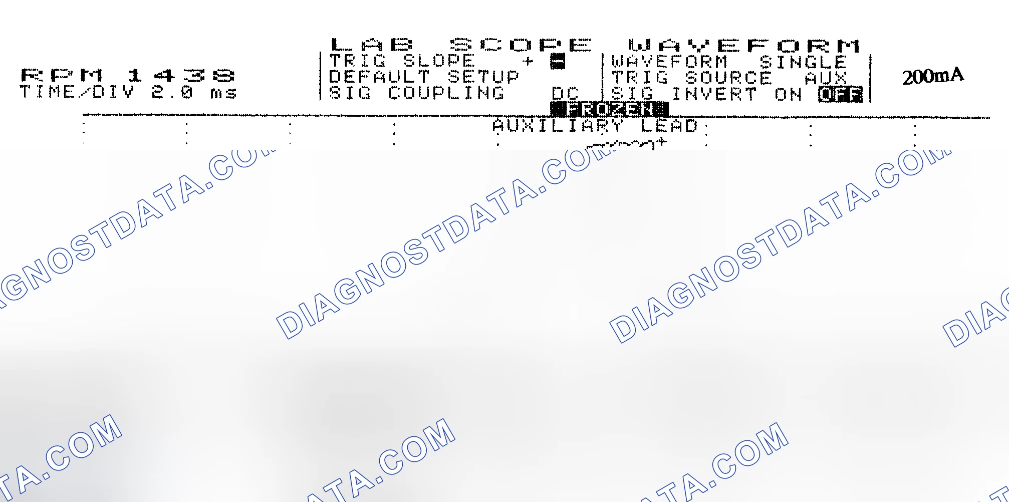 Scheme 15: Single Injector w/Normal Current Flow - Current Pattern