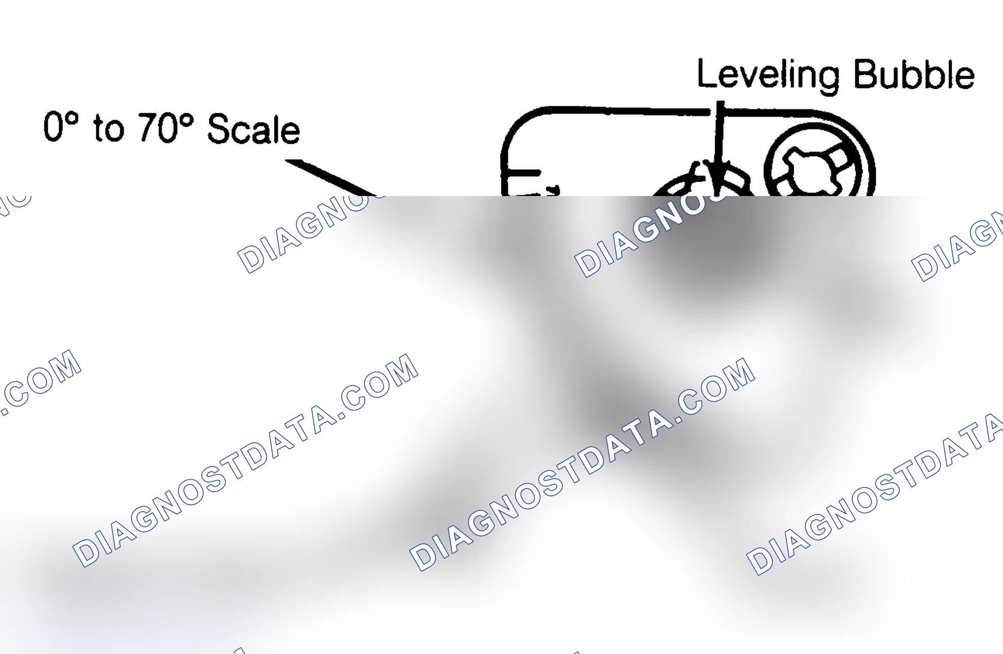Scheme 3: Choke Valve Angle Gauge This gauge must be used to perform some adjustments.