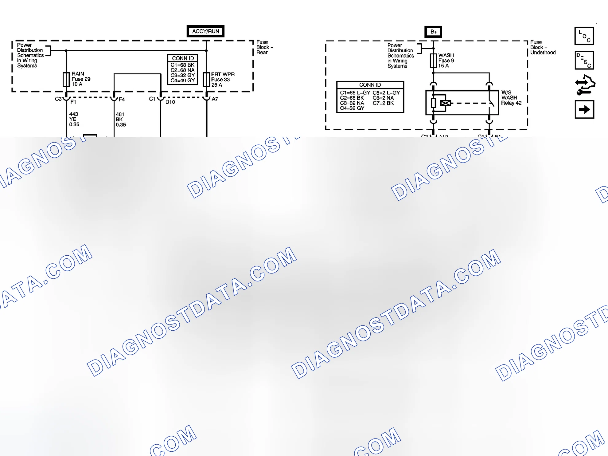 Scheme 1: Wiper/Washer System Schematics