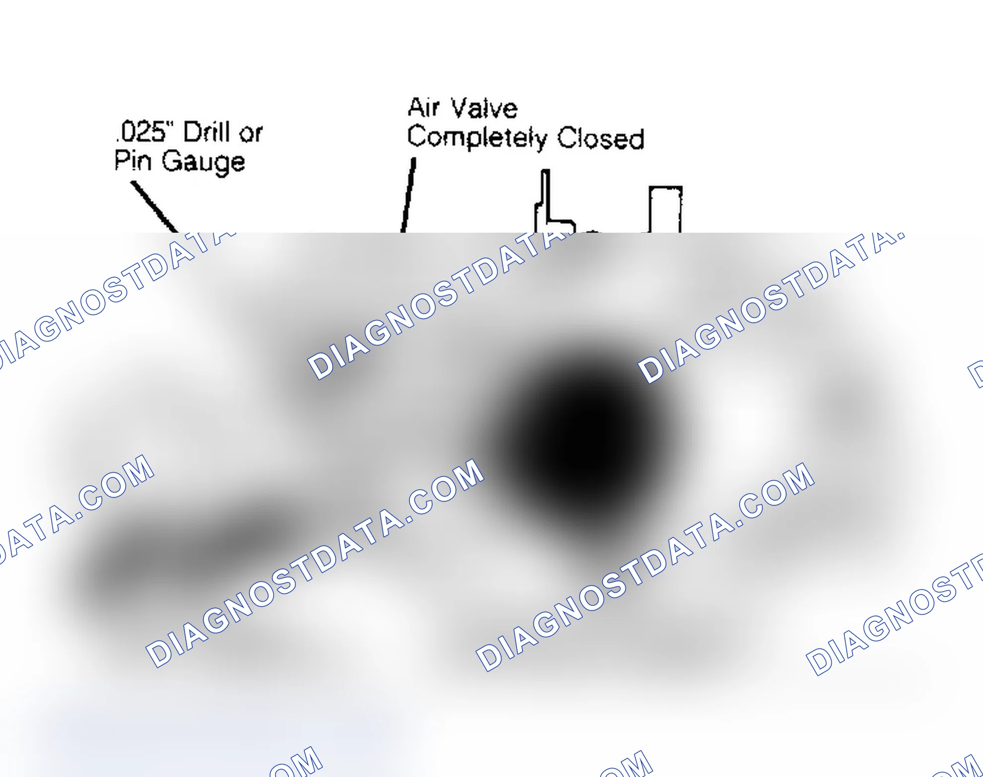 Scheme 15: Air Valve Rod Adjustment - Rear Air valve must be completely closed.