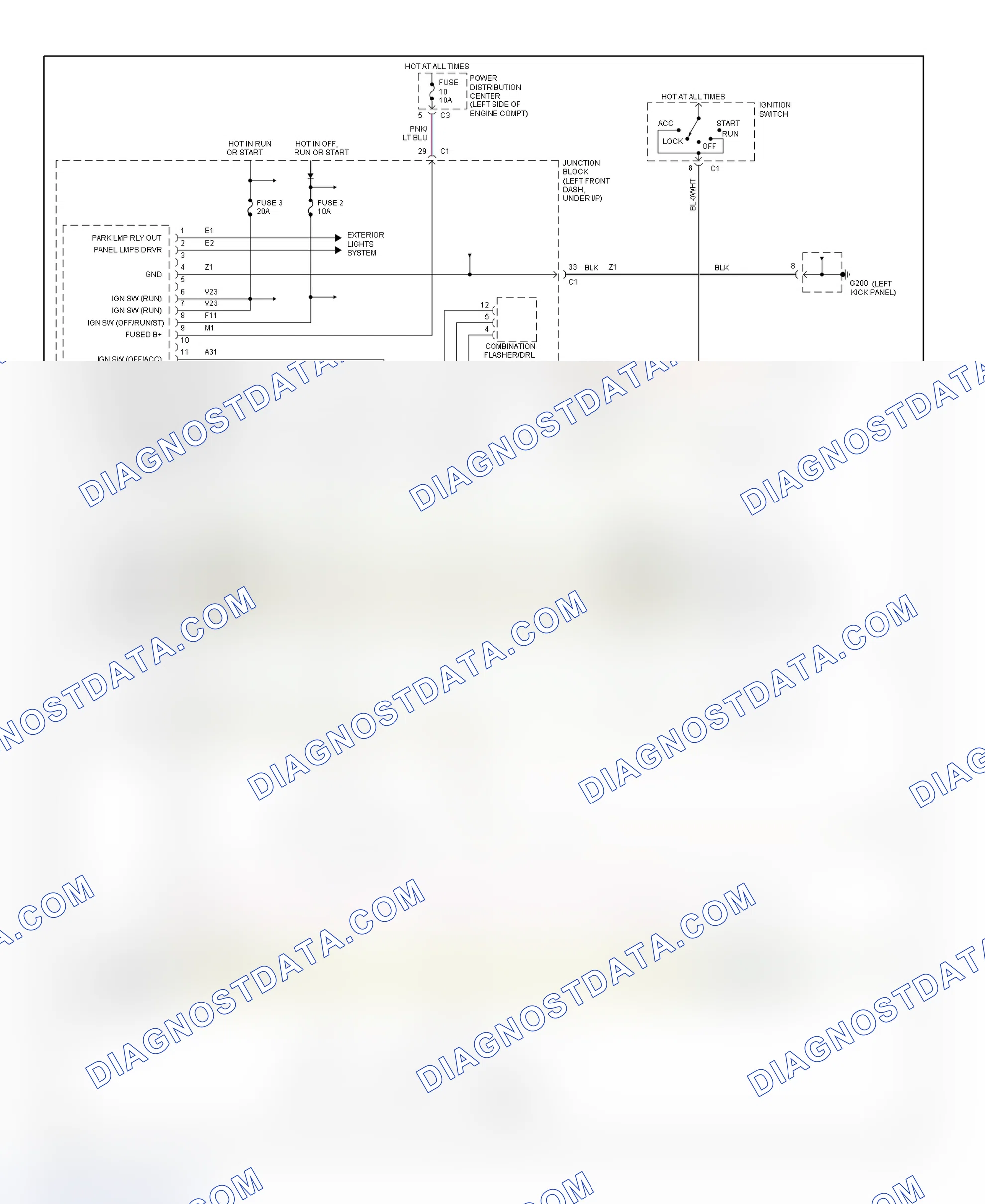 Scheme 22: BCM Wiring Diagram (1 Of 2)