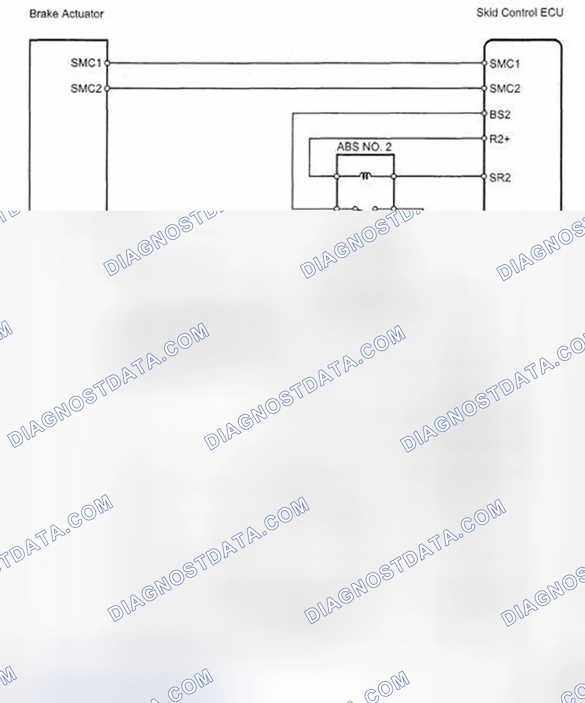 Fig. 59: Brake Control Power Supply Wiring Diagram (1 Of 3)