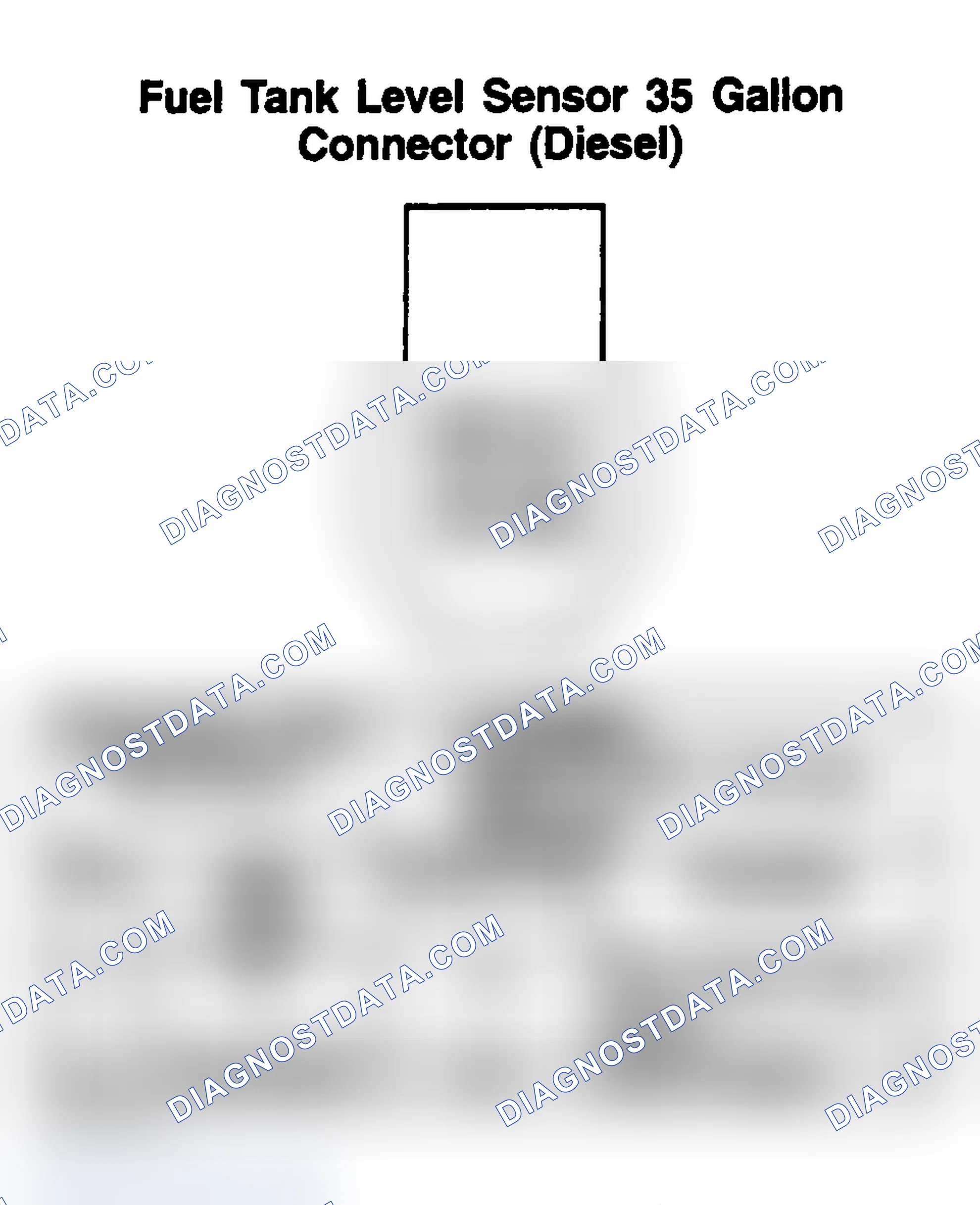 Scheme 166: FUEL TANK LEVEL SENSOR (35-GALLON TANK - DIESEL)