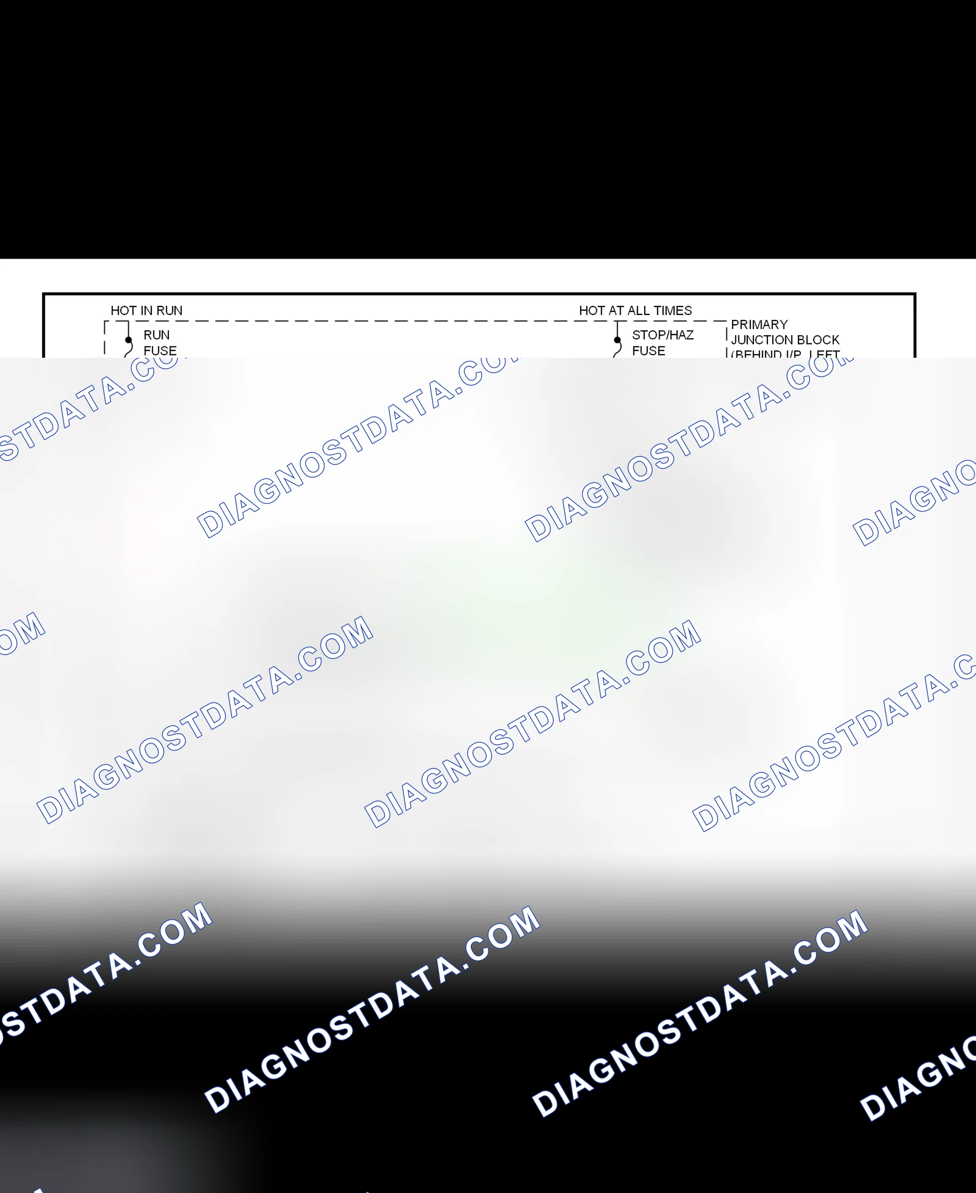 Scheme 74: Shift Interlock System Wiring Diagram (1997 Cougar & Thunderbird)