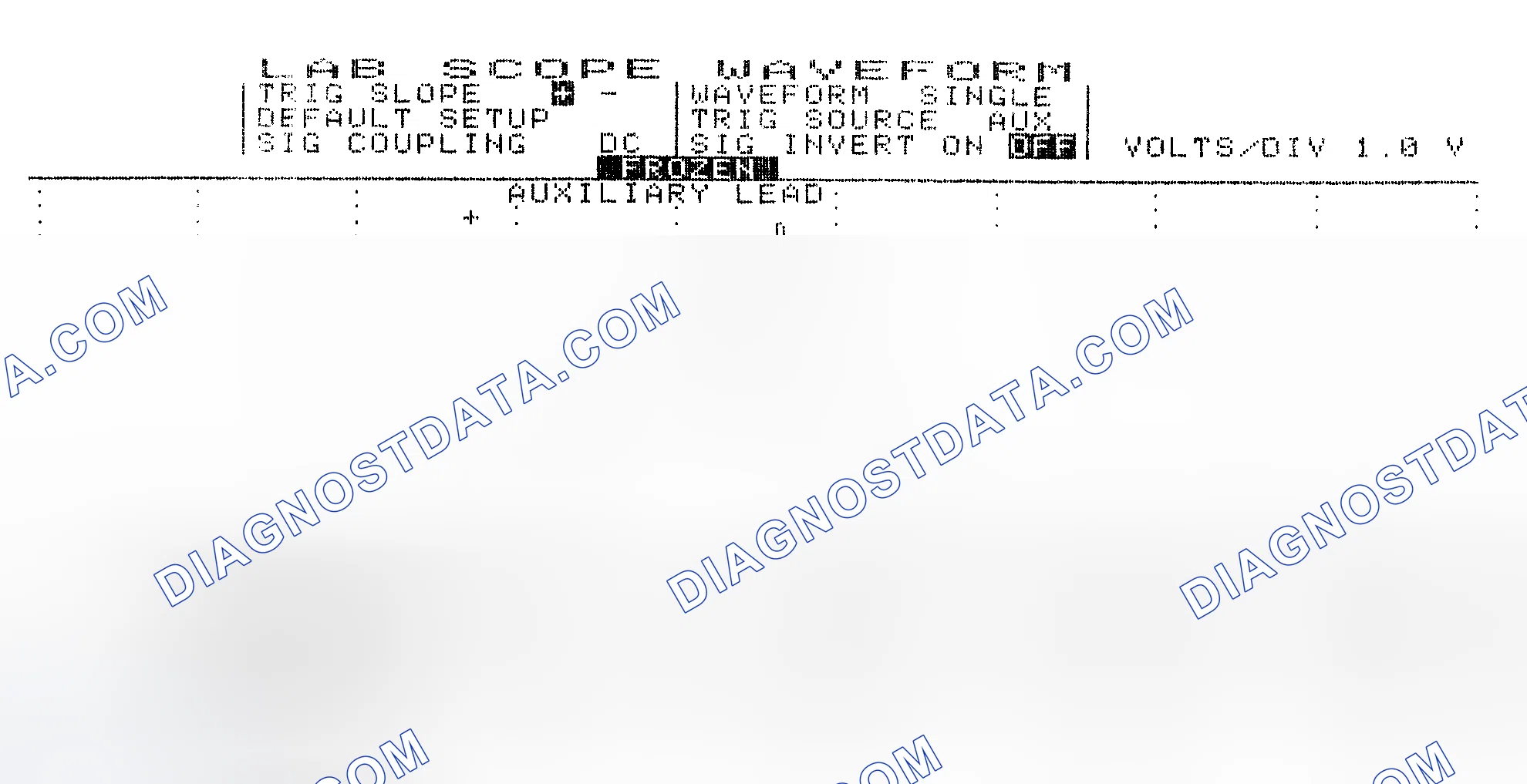 Scheme 19: Single Injector w/Excessive Current Flow - Current Pattern