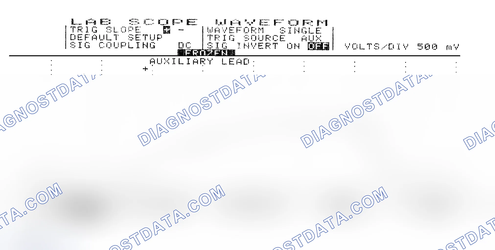Scheme 14: Single Injector w/Excessive Current Flow - Current Pattern
