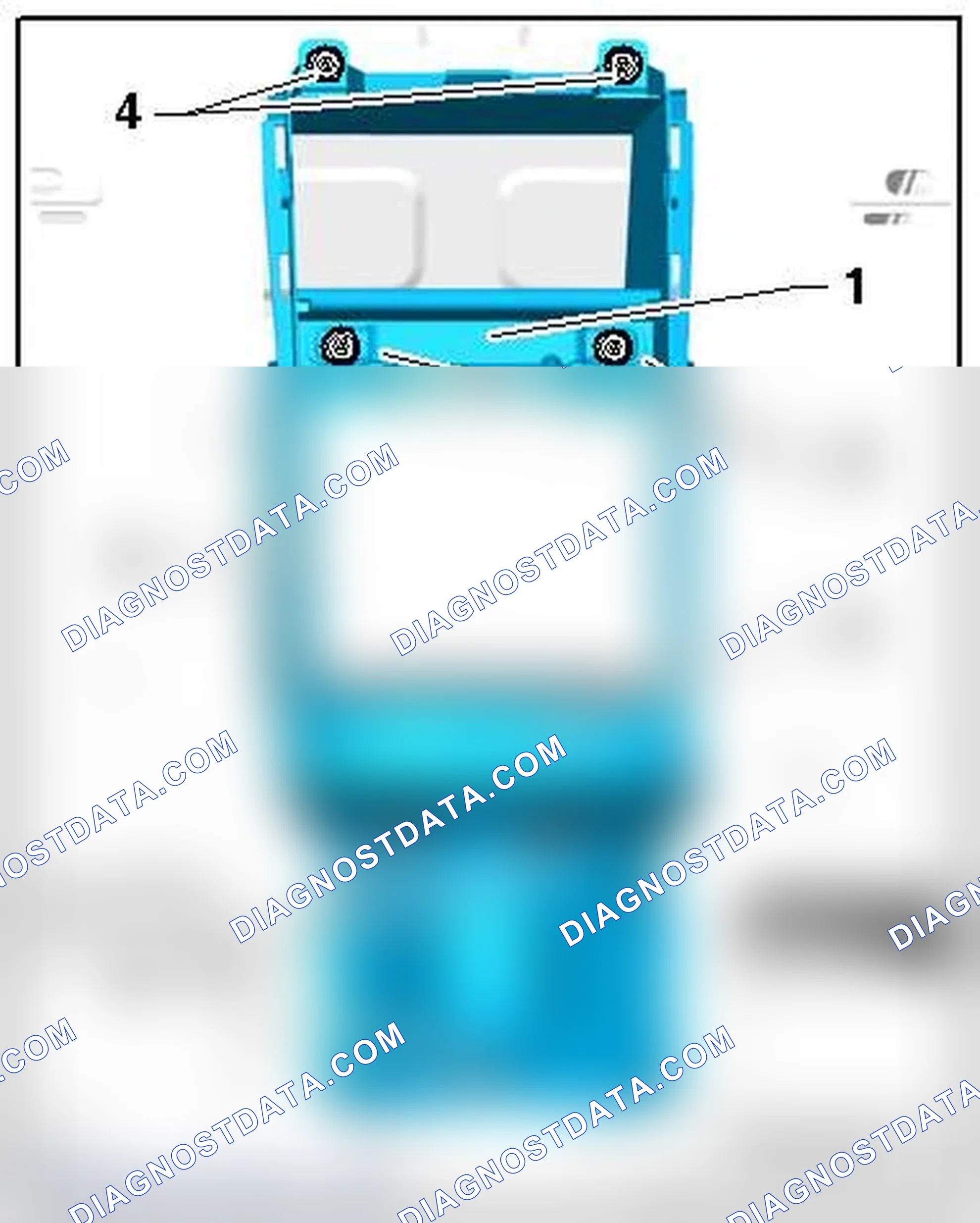 Scheme 130: CENTER STORAGE COMPARTMENT