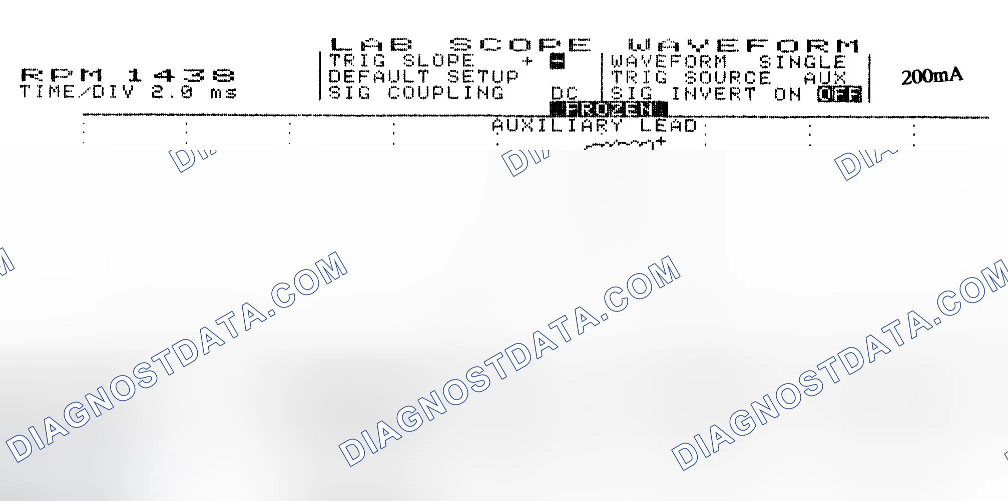 Scheme 15: Single Injector w/Normal Current Flow - Current Pattern