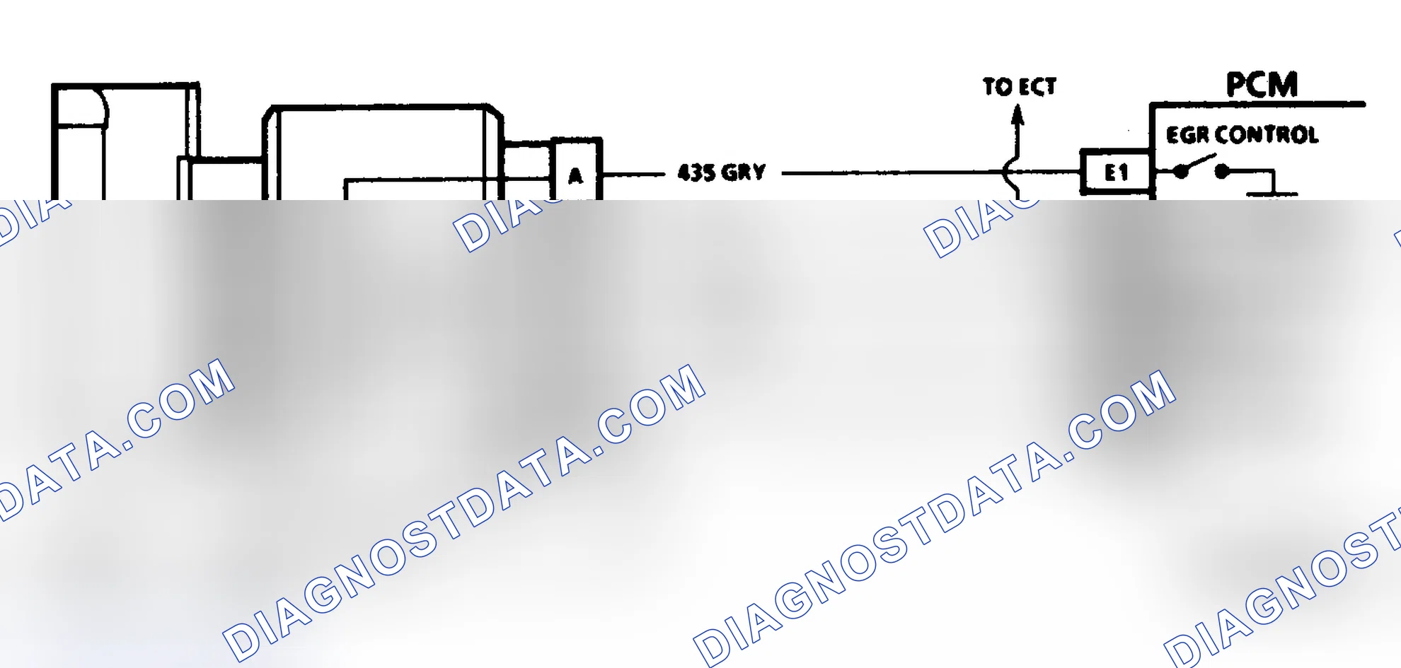 Scheme 139: Code 32 Schematic ("G" Series 4.3L) EGR Circuit Error