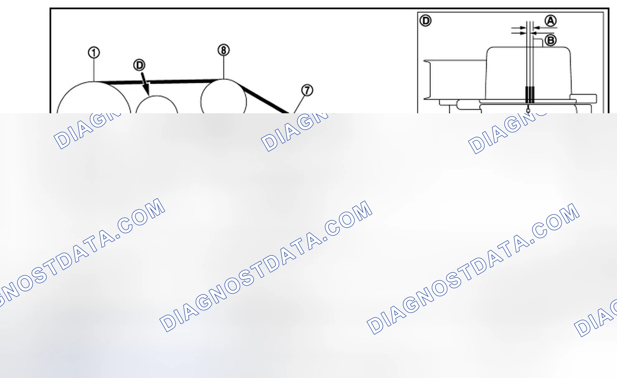 Scheme 59: DRIVE BELT: Exploded View