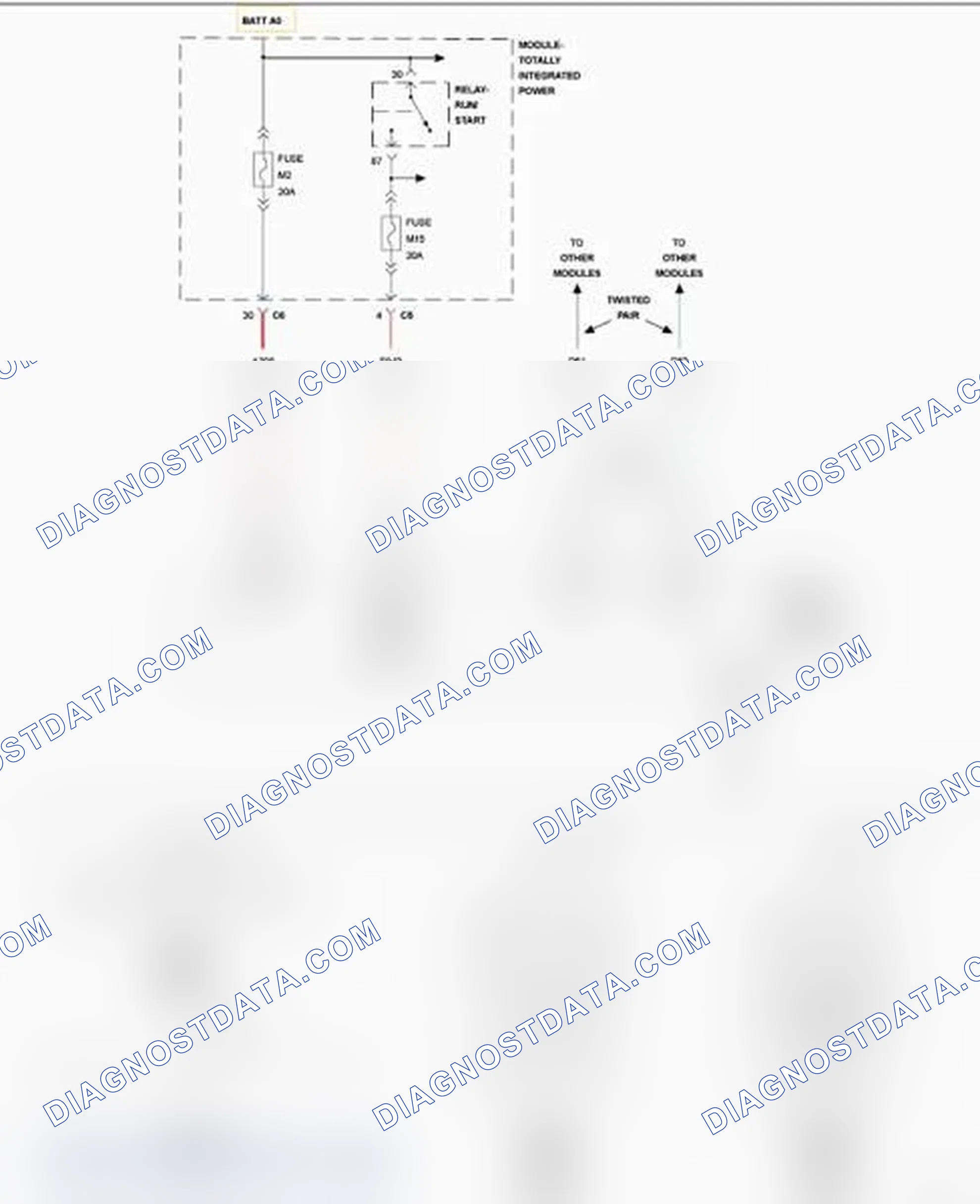 Scheme 182: NO RESPONSE FROM ASCM (AIR SUSPENSION CONTROL MODULE)