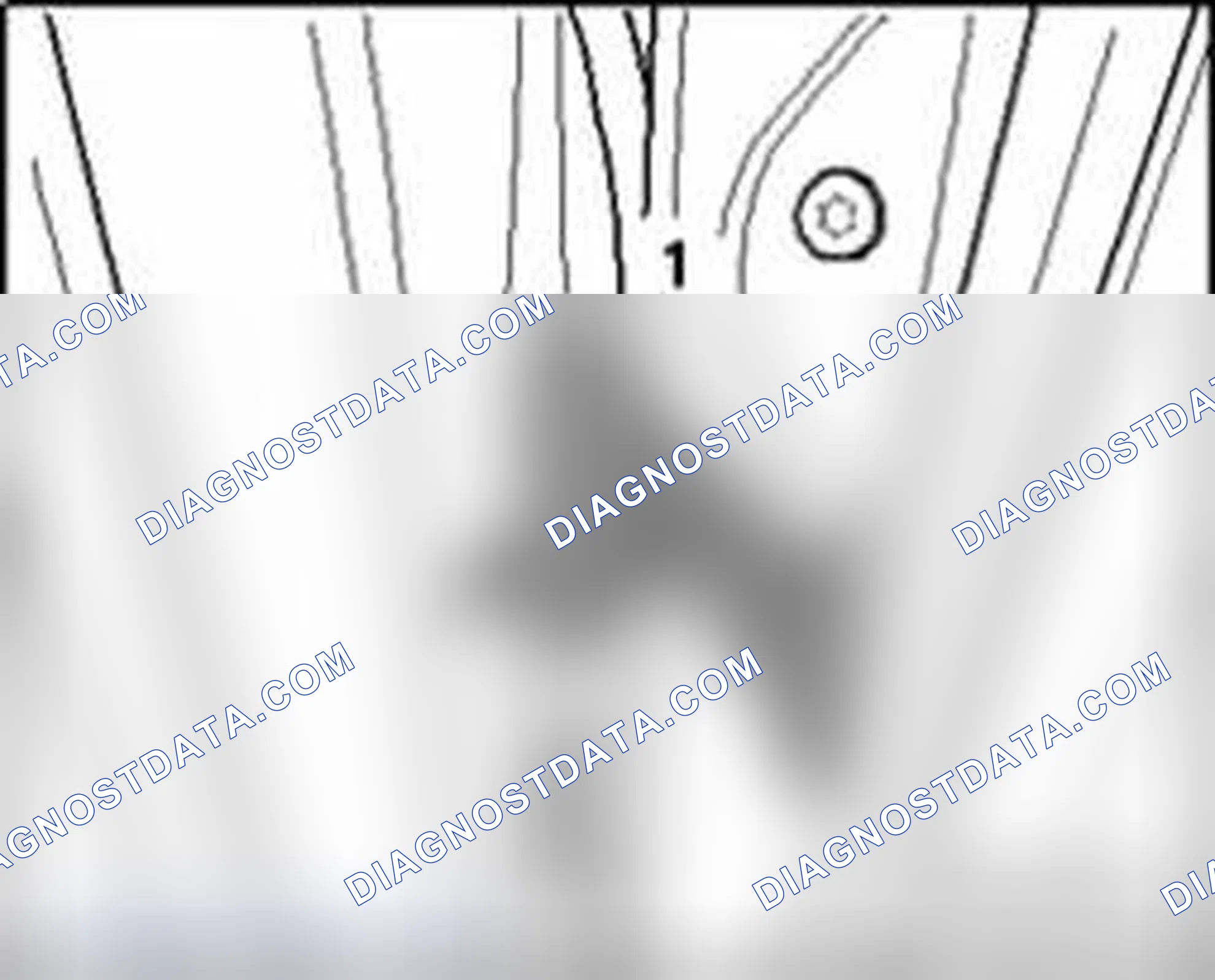 Scheme 364: Right door connector, disconnecting