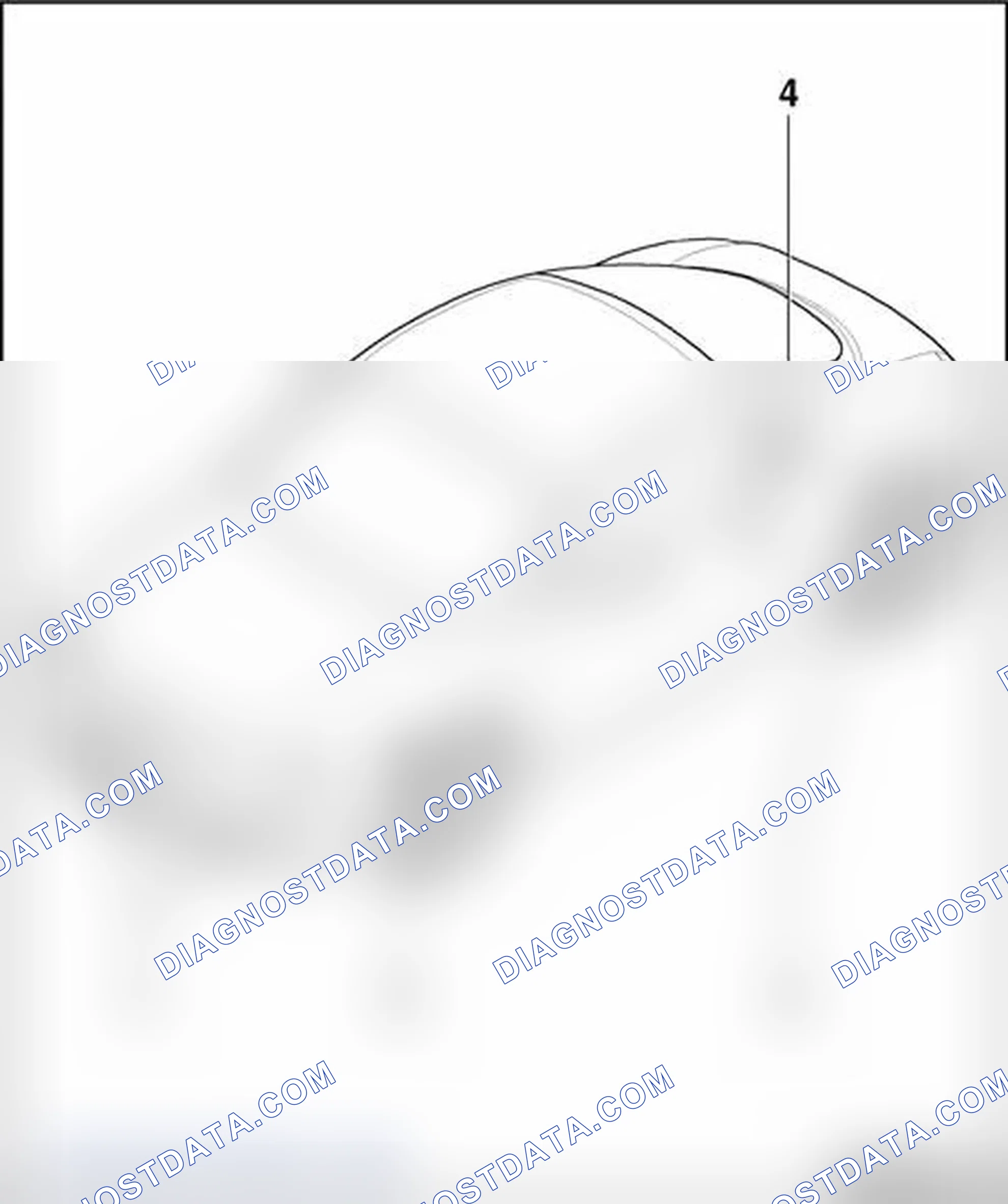 Scheme 174: Automatic vertical headlight aim control system, layout