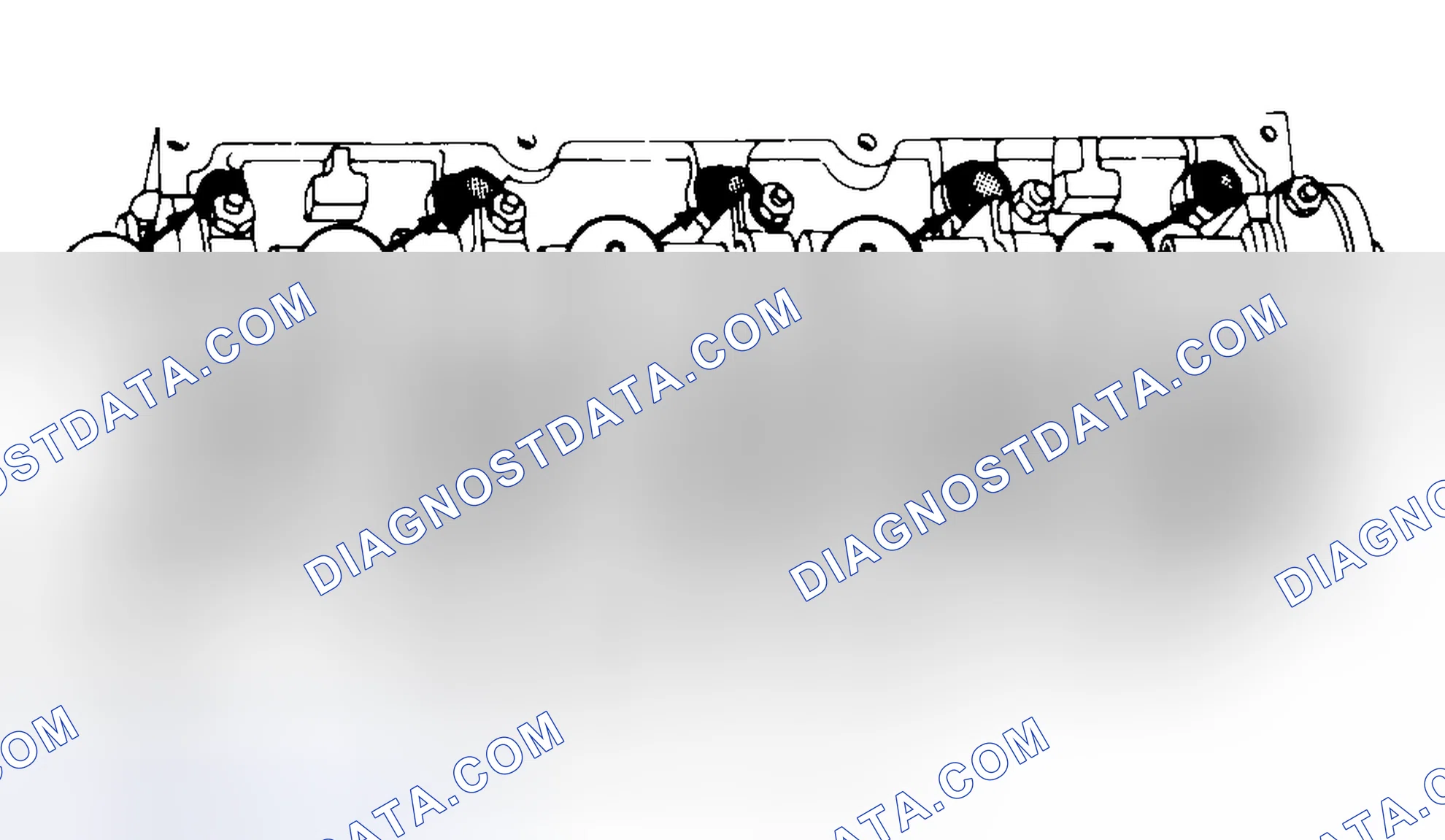 Scheme 7: Typical Cylinder Head Tightening or Loosening Sequence