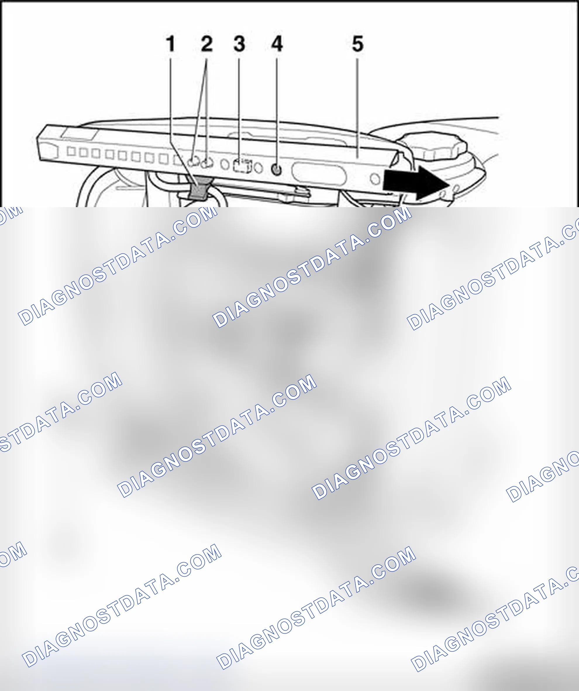 Scheme 200: Easy-entry facility (manual), removing and installing