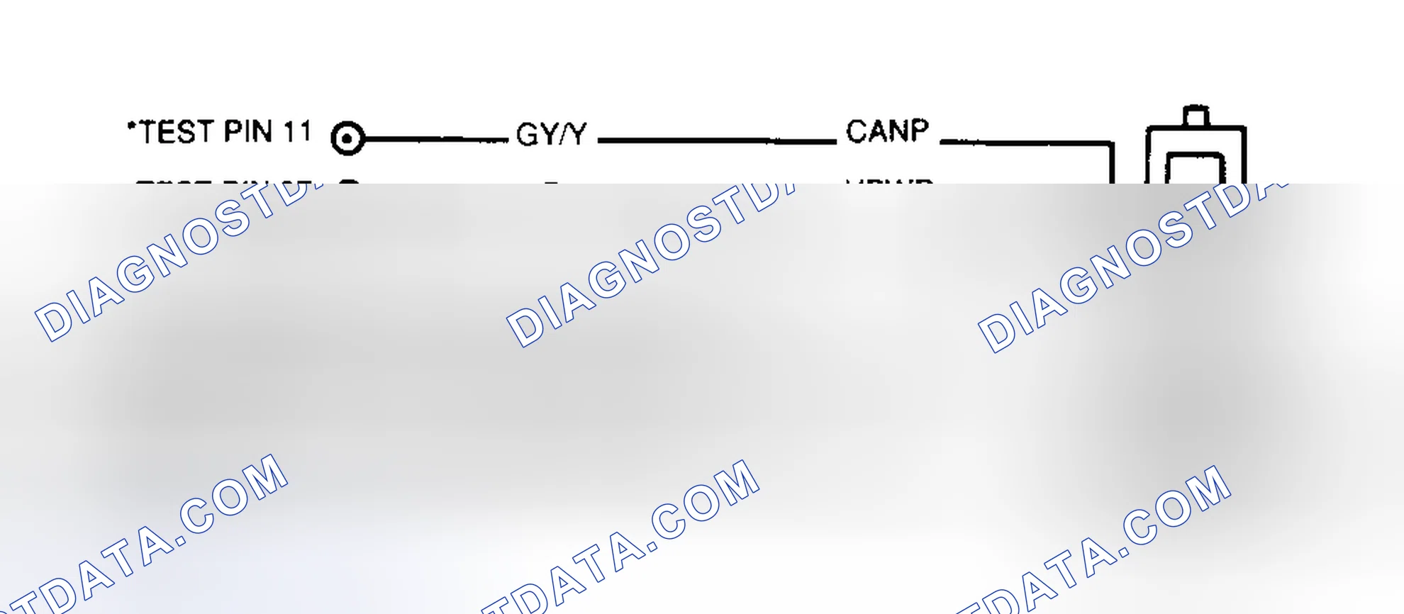 Scheme 91: Identifying CANP Valve Circuit & Connector Terminals
