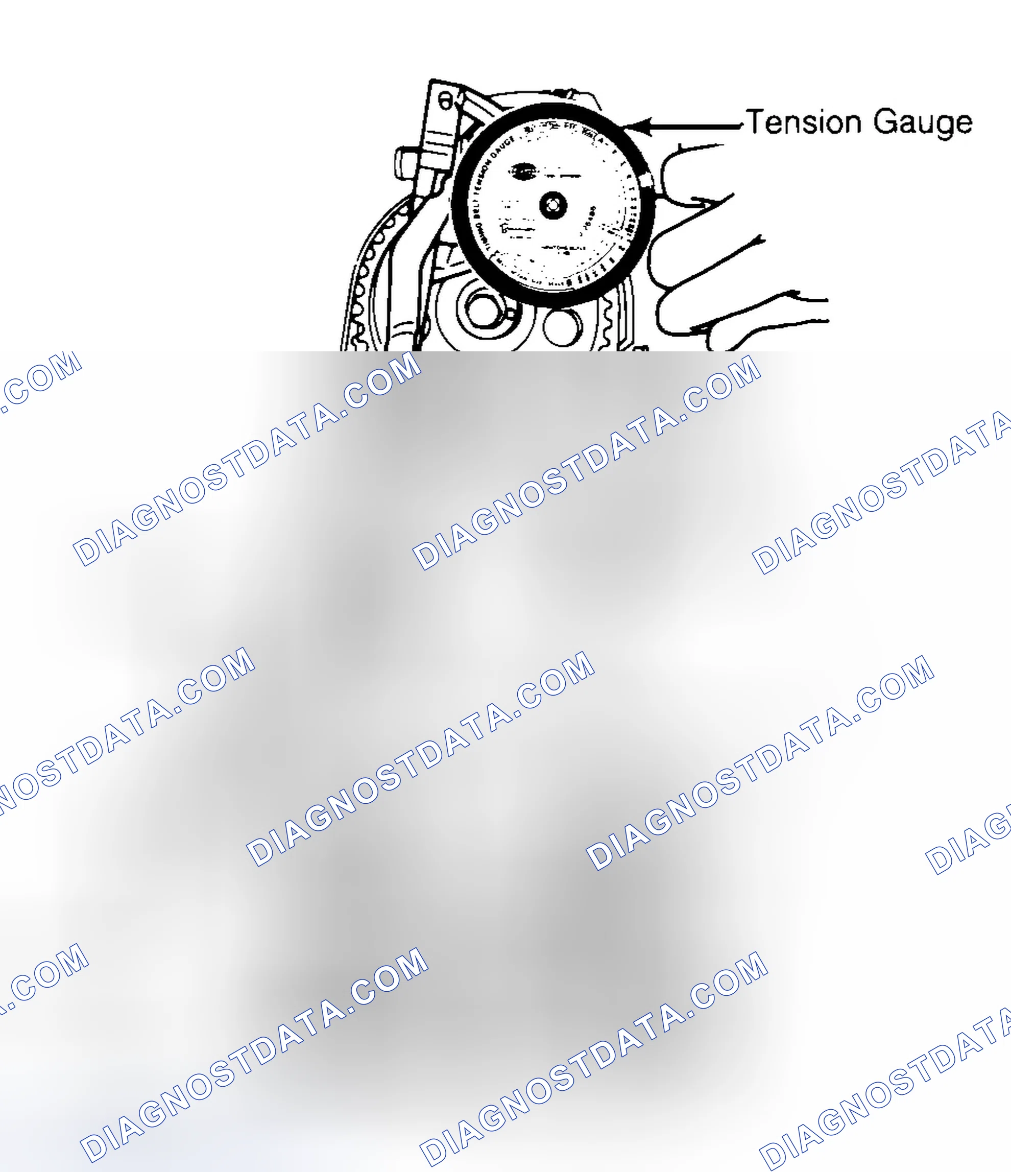 Scheme 3: Adjusting Typical Timing Belt Tension