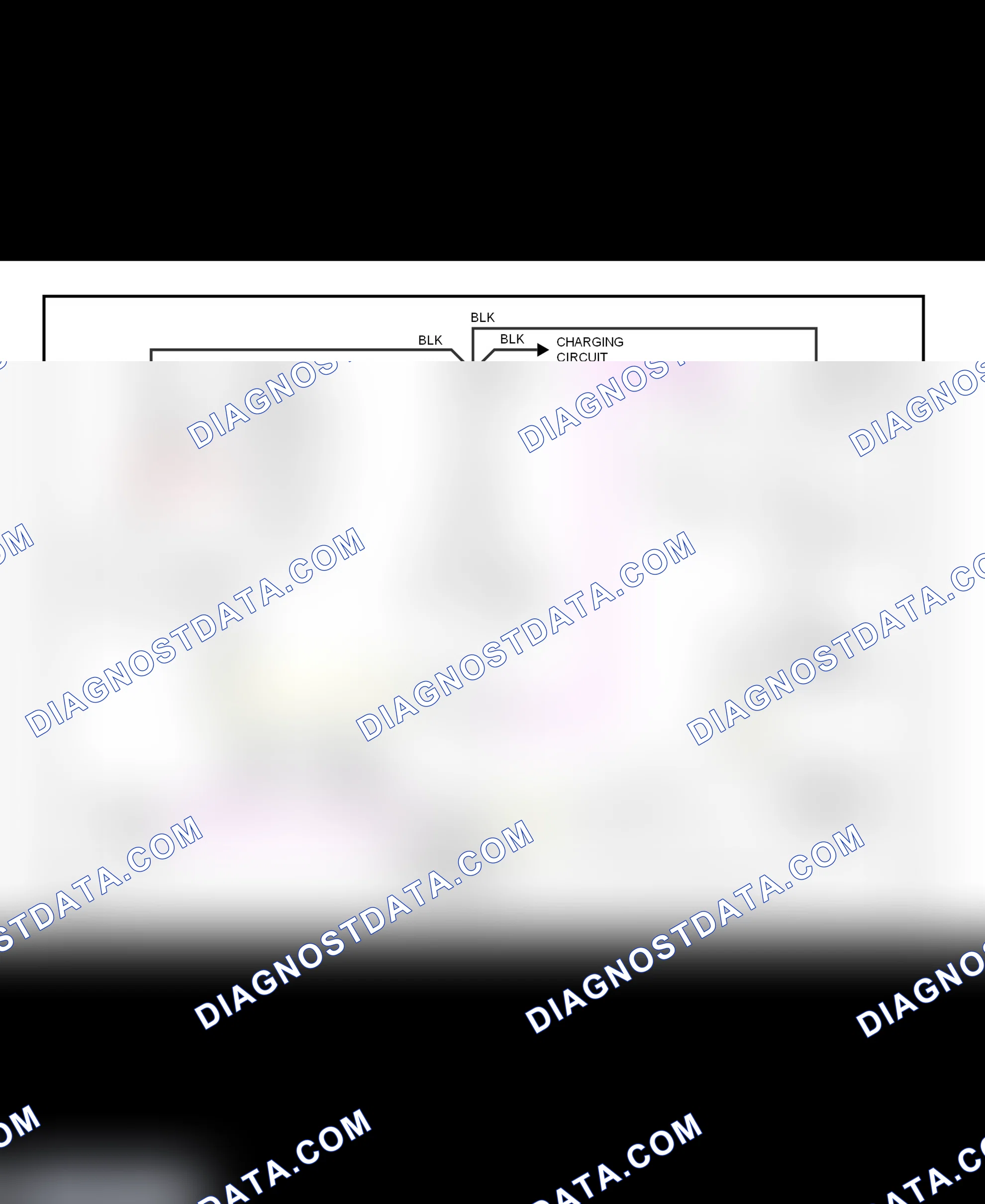 Fig. 18: Starting System Wiring Diagram (Bonneville, Eighty Eight, LeSabre & LSS)