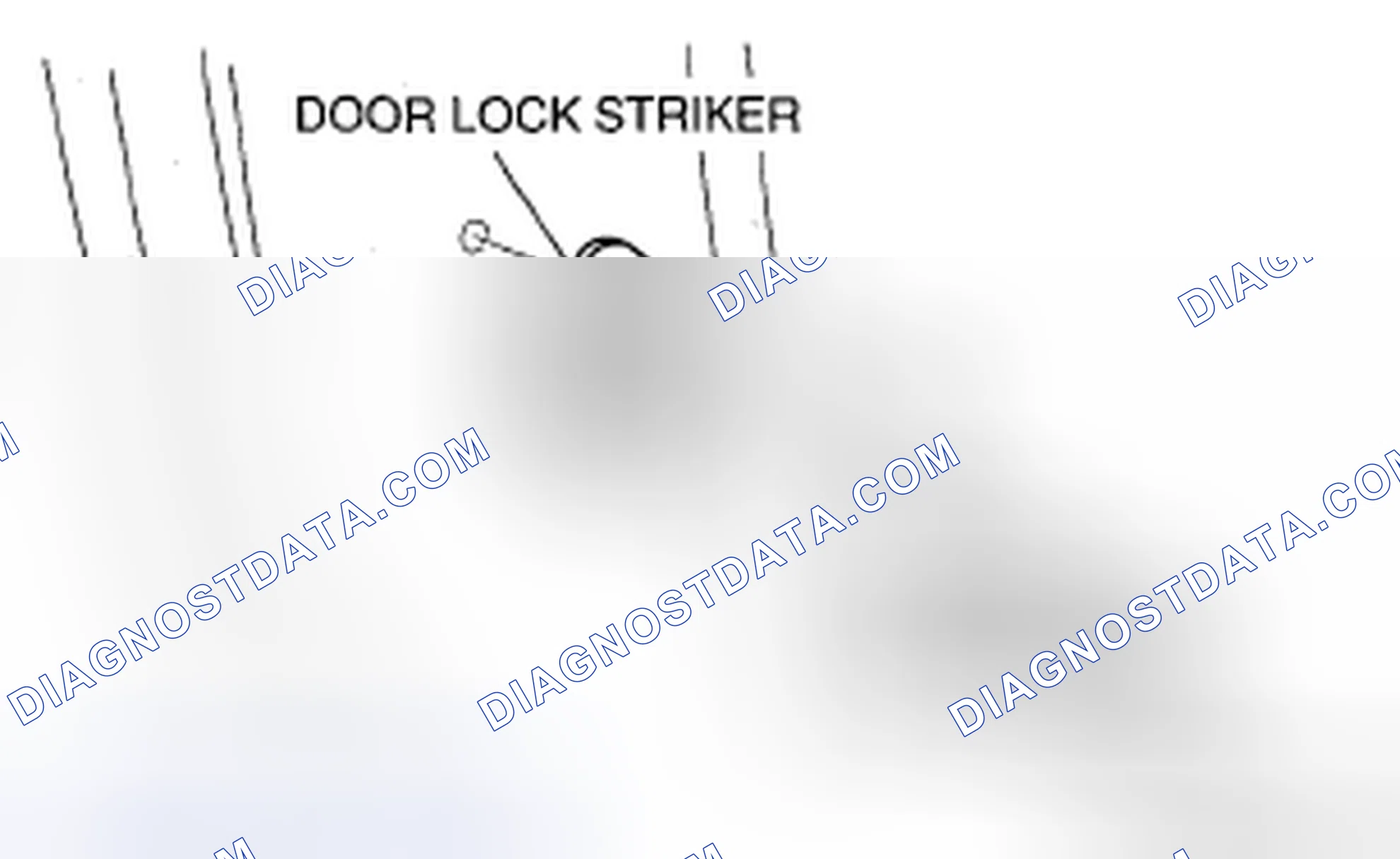 Scheme 30: DOOR LOCK STRIKER REMOVAL/INSTALLATION