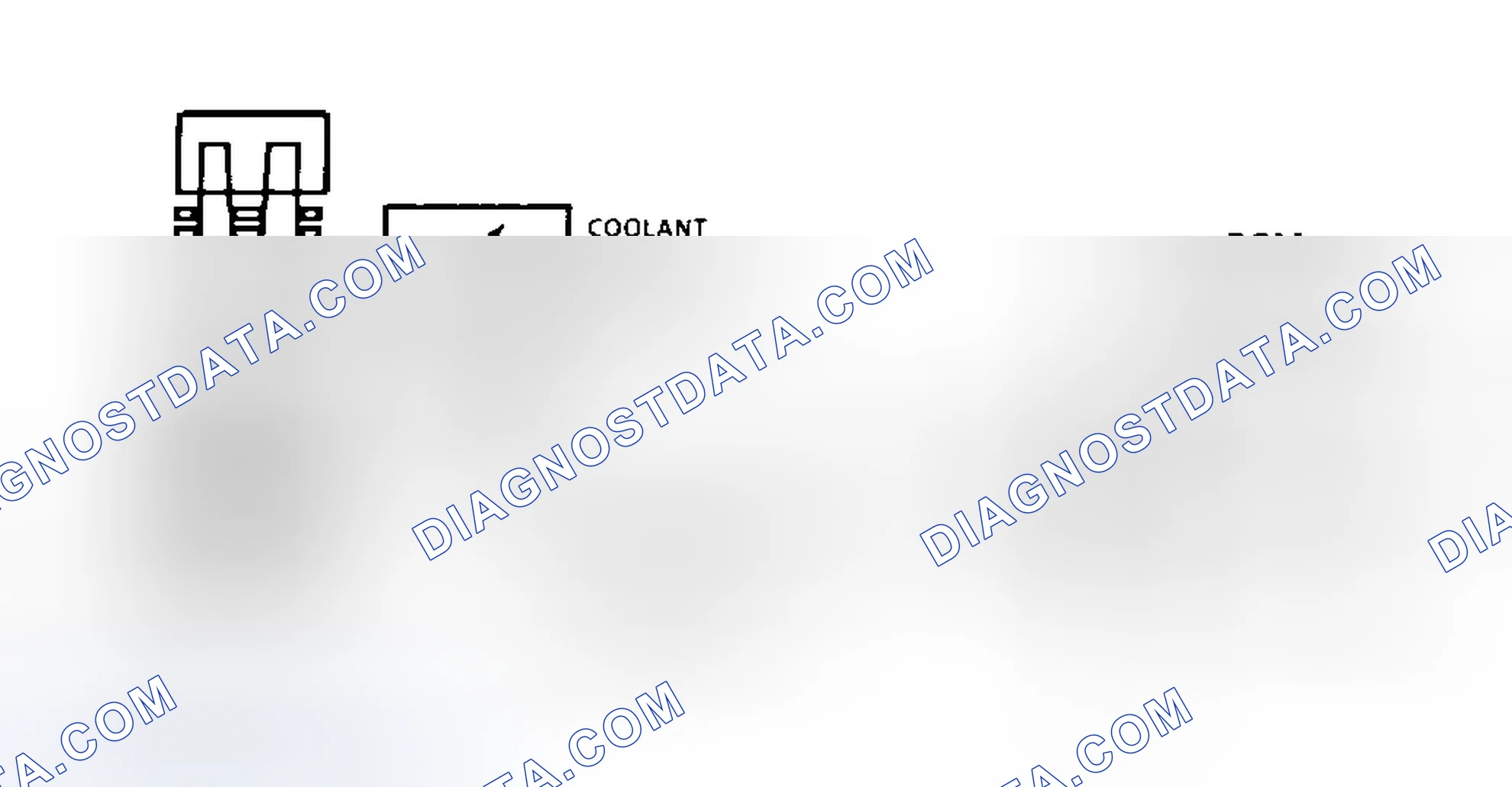 Scheme 156: Code 14 Schematic (Signal Voltage Low) Coolant Temperature Sensor