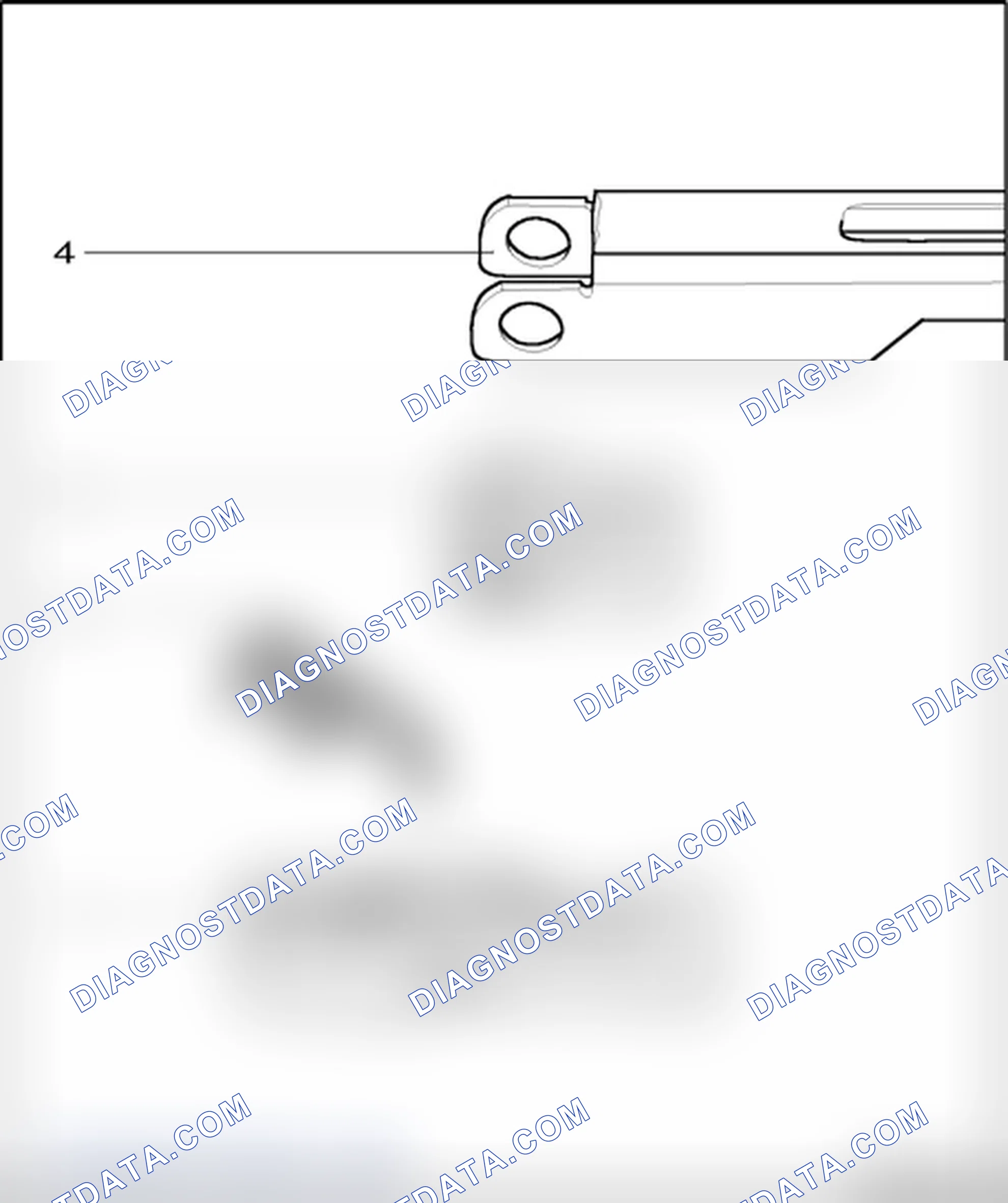 Scheme 157: Windshield wiper arm - through 10.04, assembly