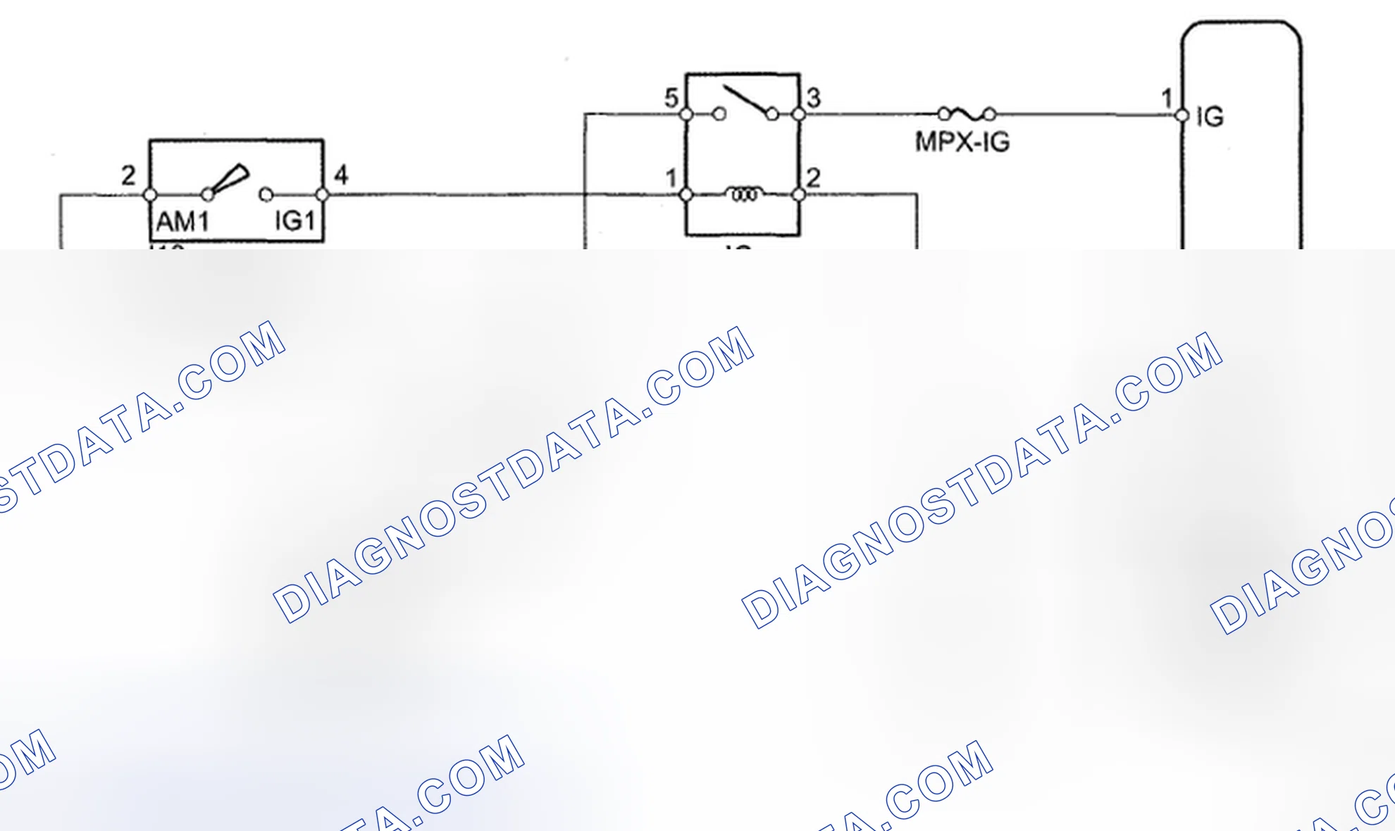 Scheme 85: IG Power Source Circuit - Wiring Diagram