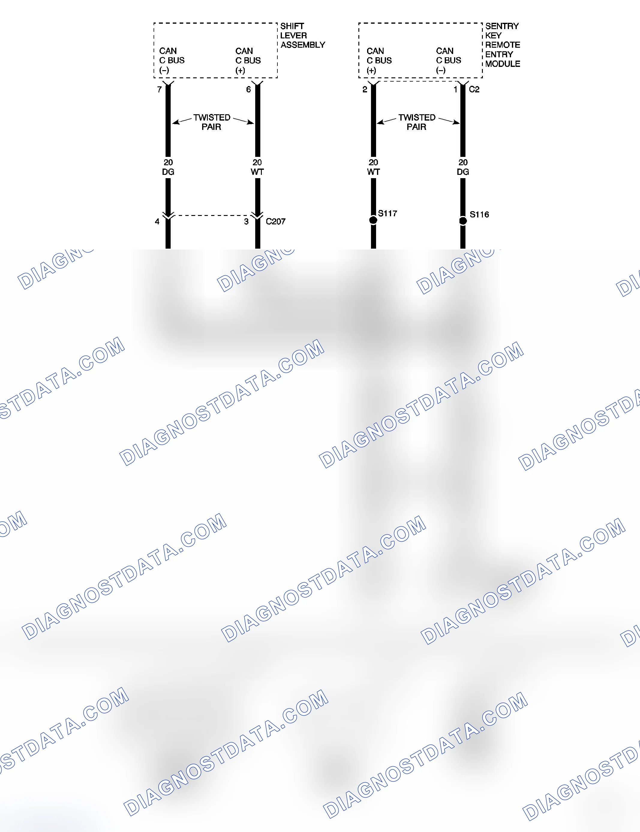 Scheme 538: NO CAN COMMUNICATIONS WITH PCM