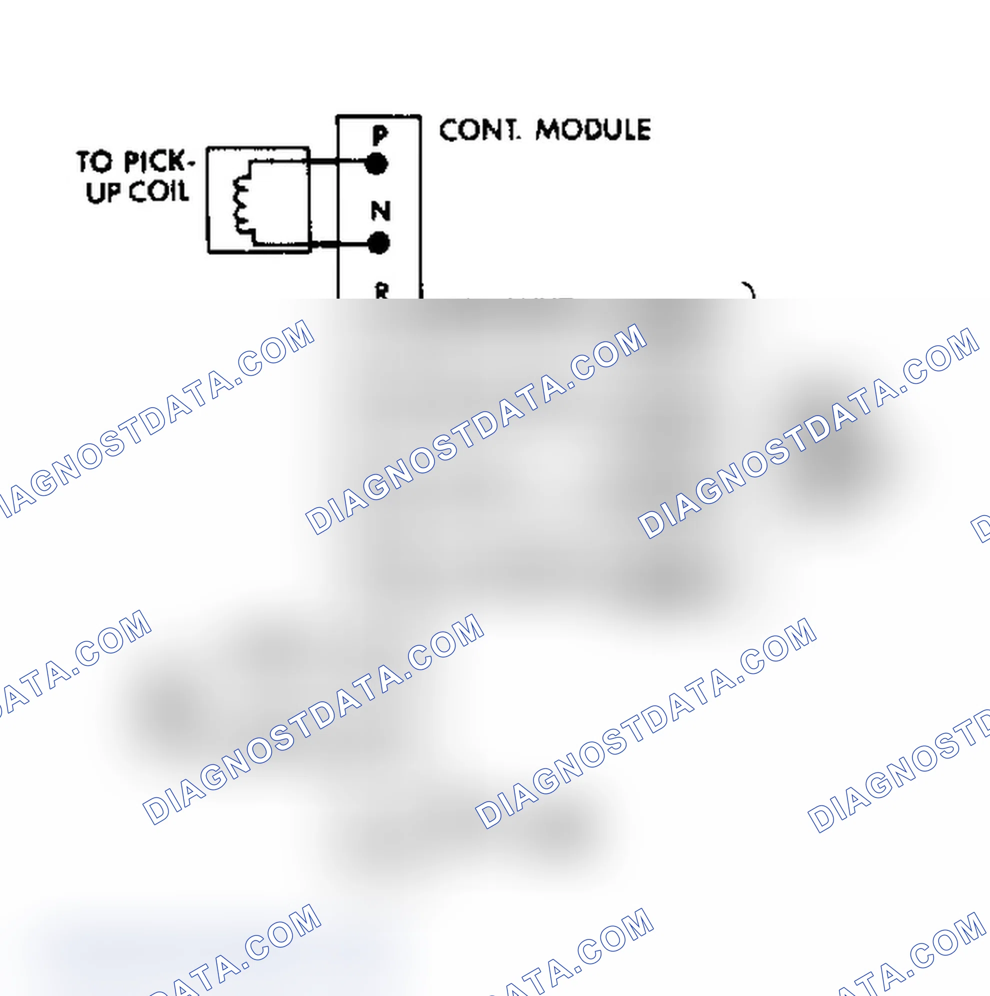 Scheme 5: Schematic of External Coil HEI (EST) Ignition System