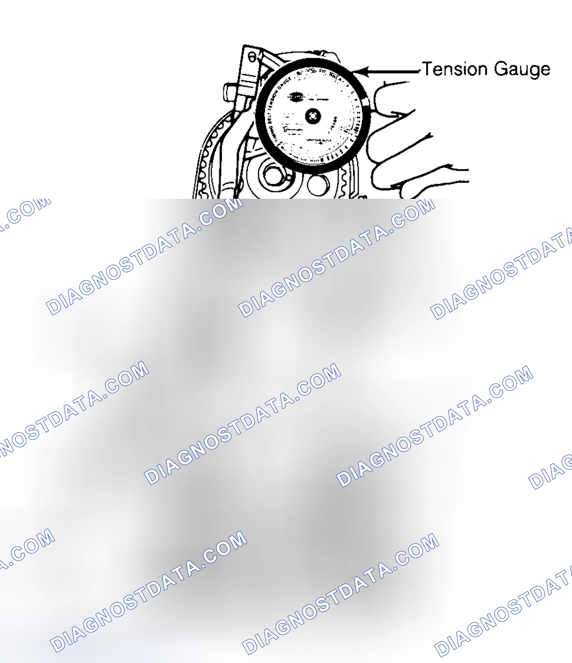 Scheme 3: Adjusting Typical Timing Belt Tension
