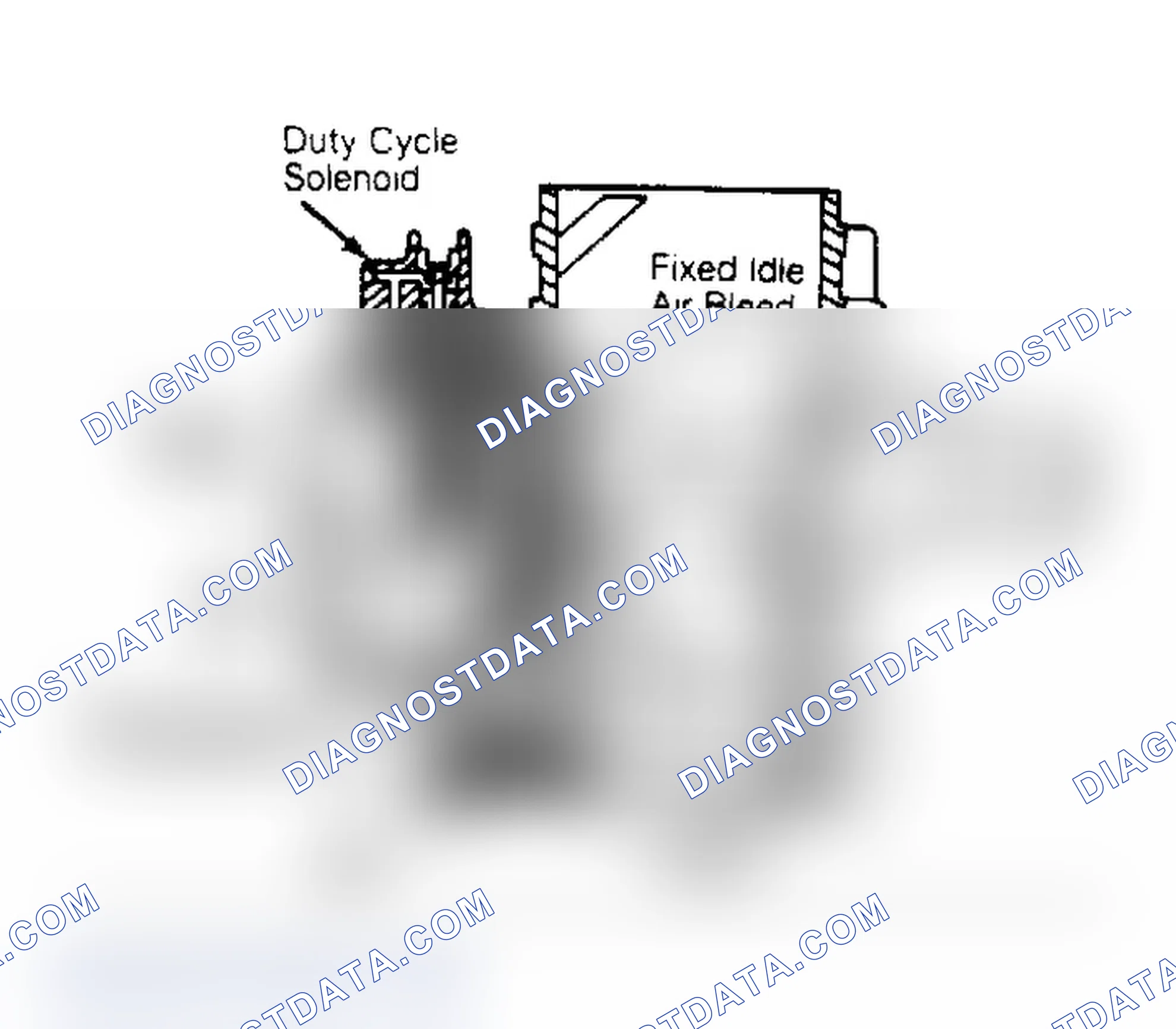 Scheme 53: View of Holley 6145 Feedback Carb. W/ Duty Cycle Solenoid Used on some 3.7L models.