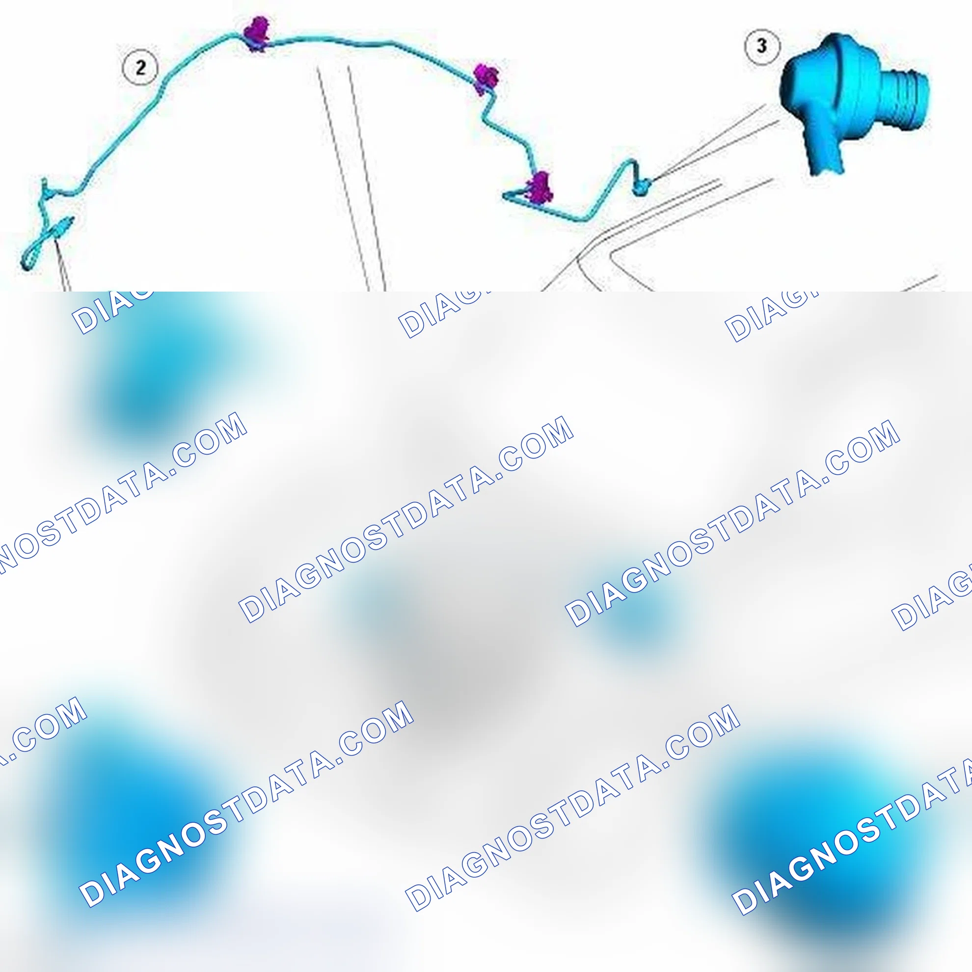 Scheme 36: COMPONENT LOCATION - TDV8