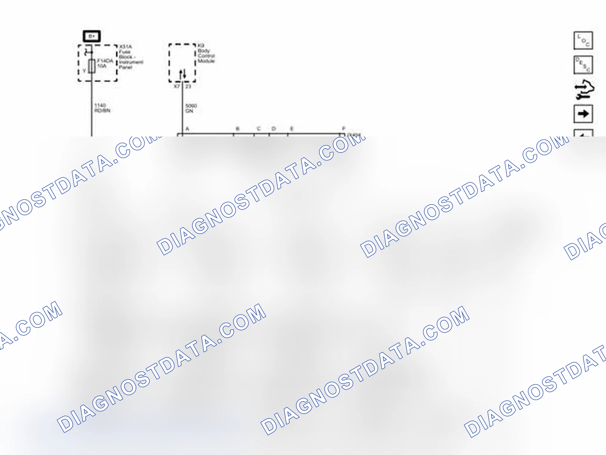Scheme 7: Rear Sensors (UD7)