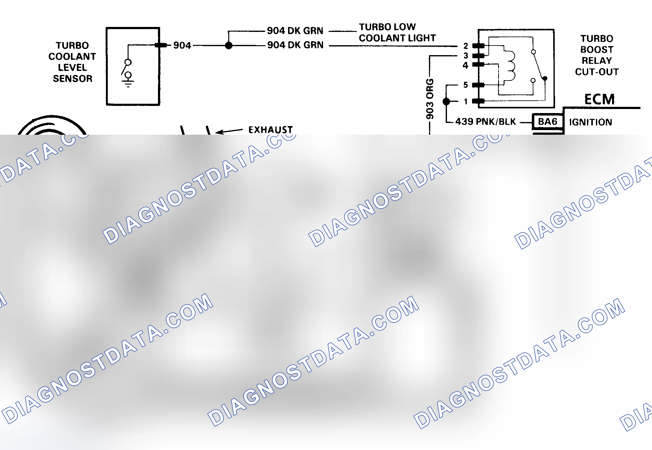 Scheme 28: Code 31 Schematic (4.3L Turbo) Turbo Overboost