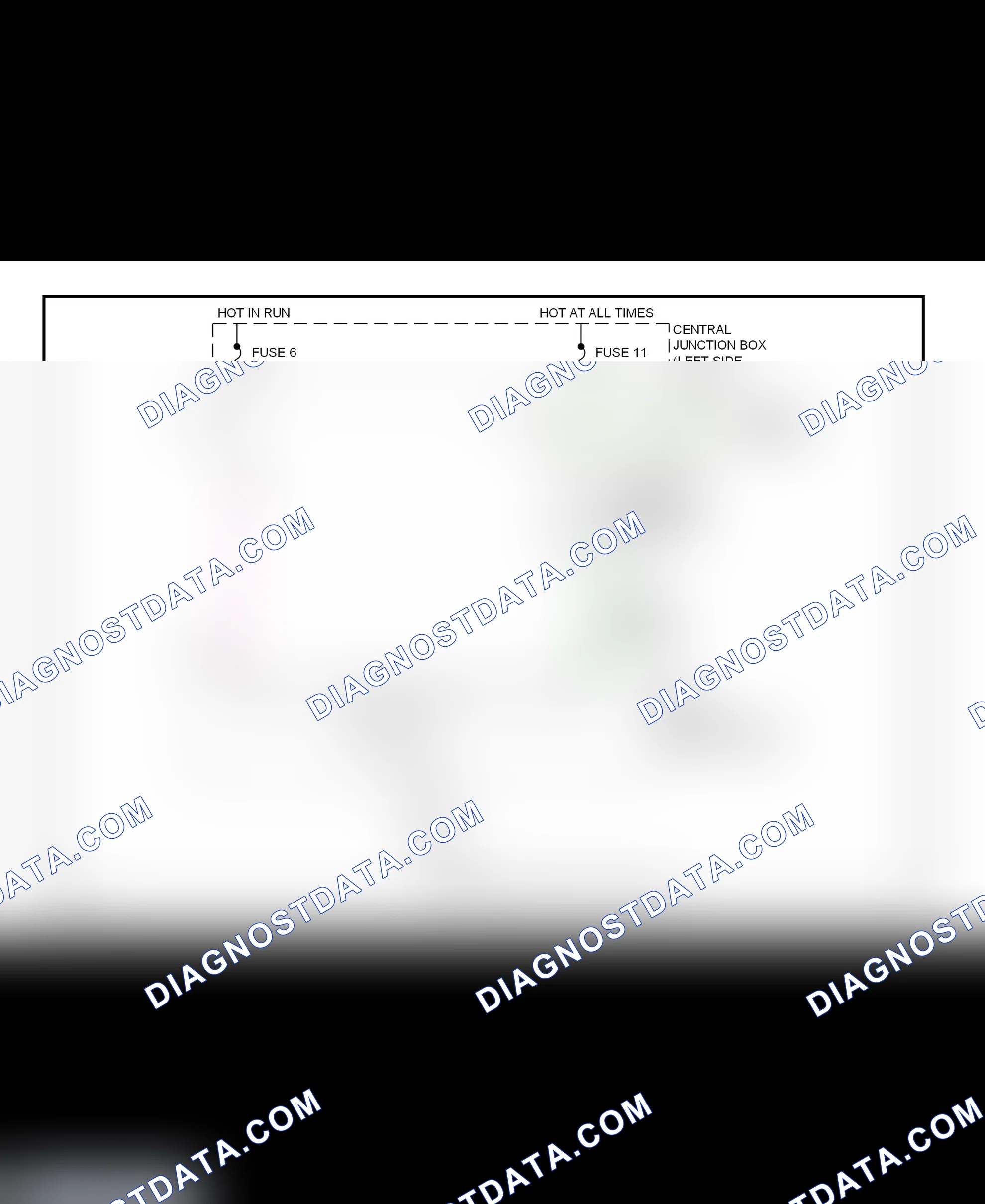 Fig. 16: Shift Interlock System Wiring Diagram (Econoline)
