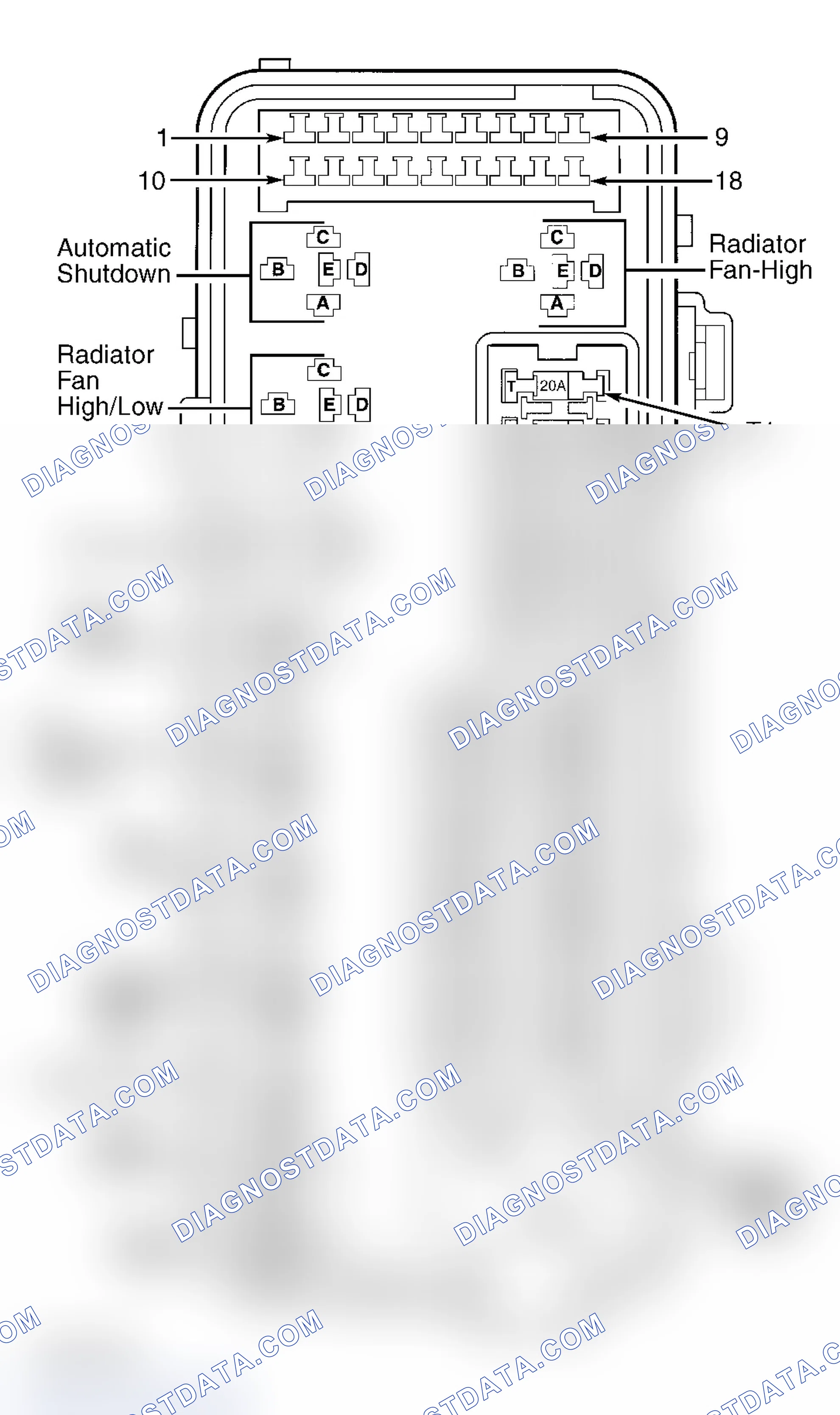 Scheme 3: TEST A: DTC P0645 - A/C CLUTCH RELAY CIRCUIT