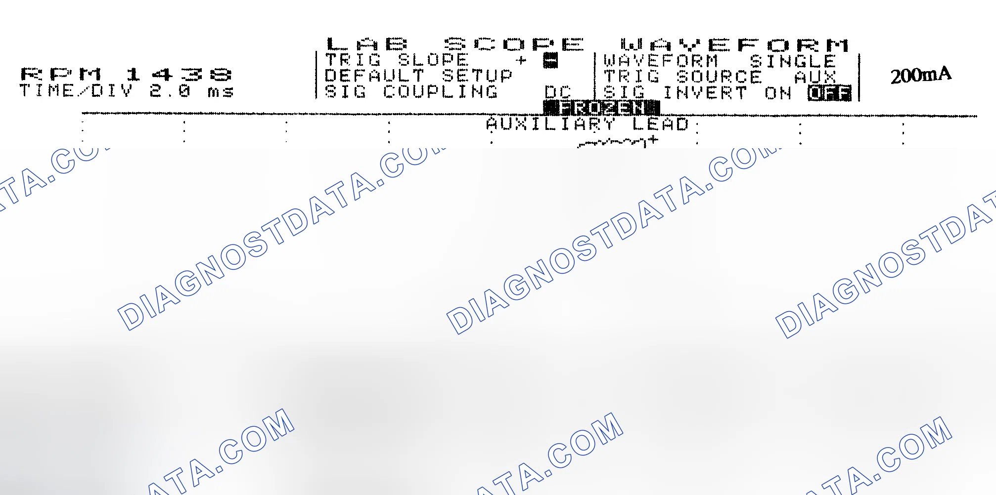 Scheme 15: Single Injector w/Normal Current Flow - Current Pattern