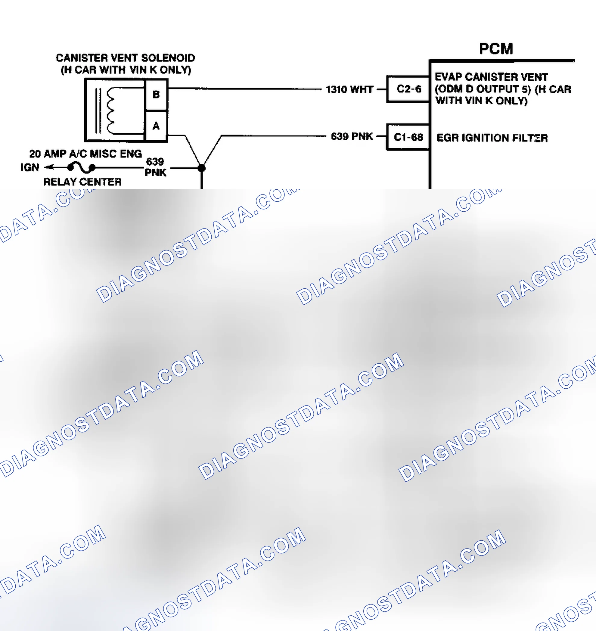 Scheme 13: DTC P0440 Schematic
