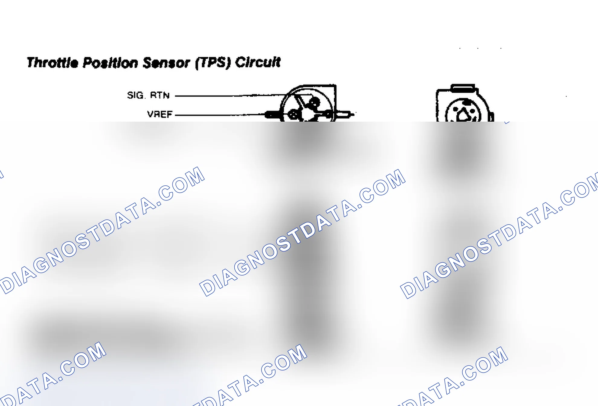 Scheme 13: Throttle Position Sensor (TPS) Circuit