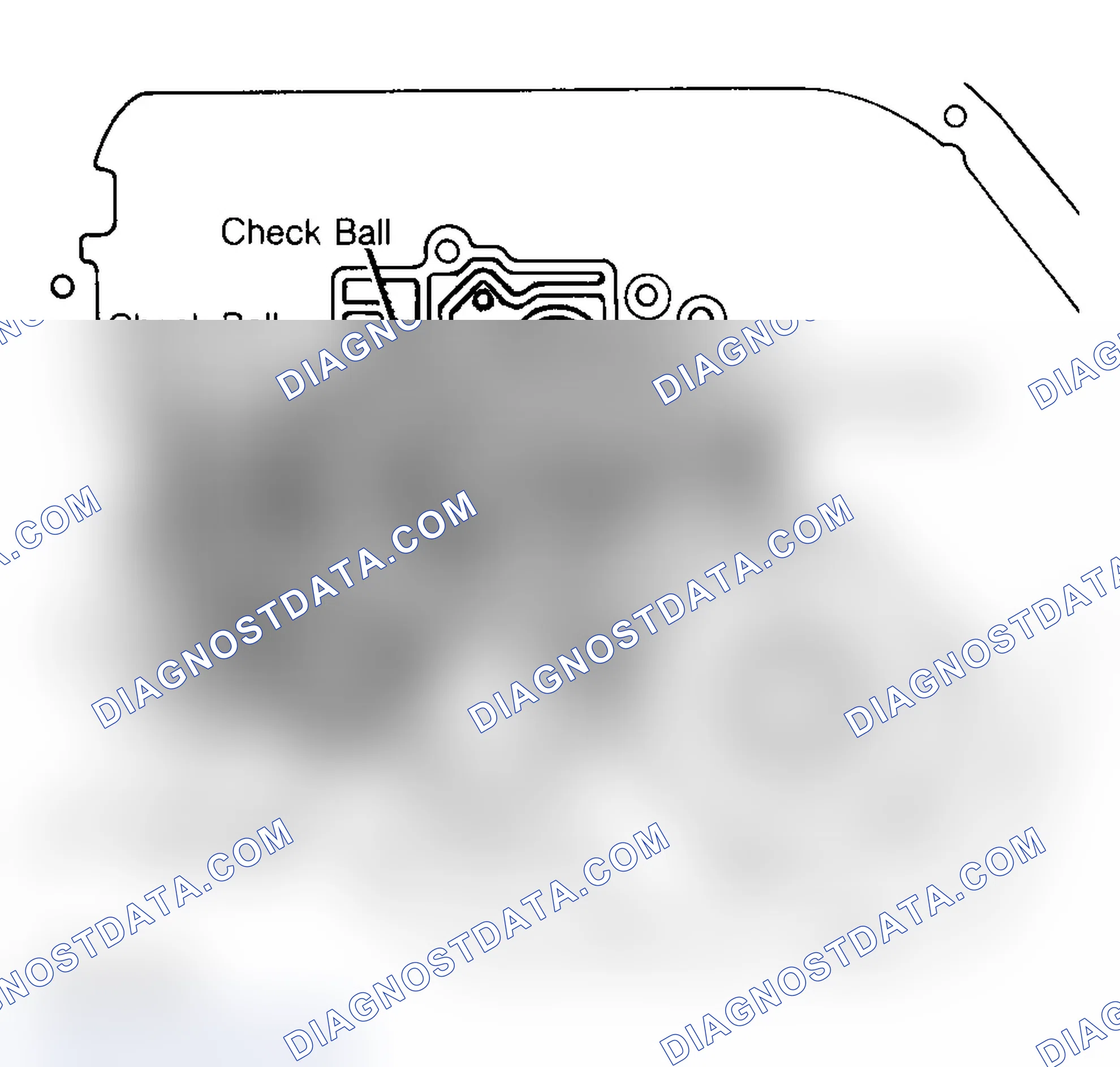 Scheme 82: CONTROL VALVE SPACER DETENT SOLENOID, & FRONT SERVO