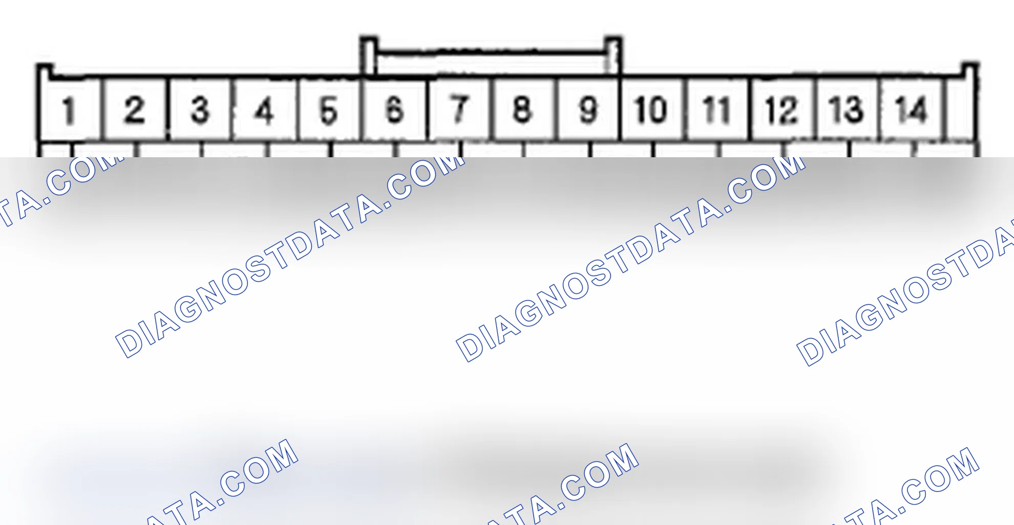 Scheme 225: HandsFreeLink Control Unit 28P Connector (With Navigation)