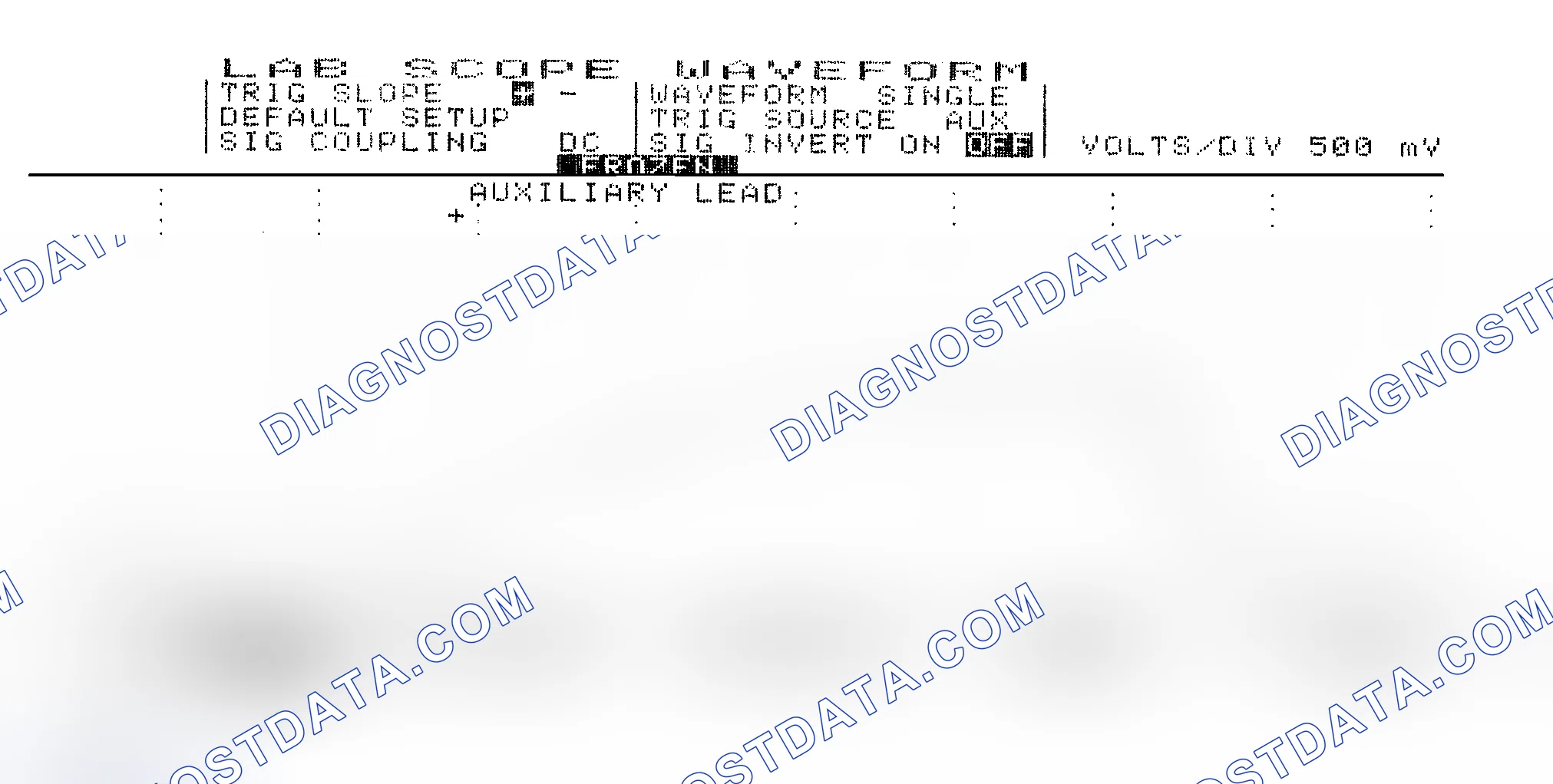 Scheme 14: Single Injector w/Excessive Current Flow - Current Pattern