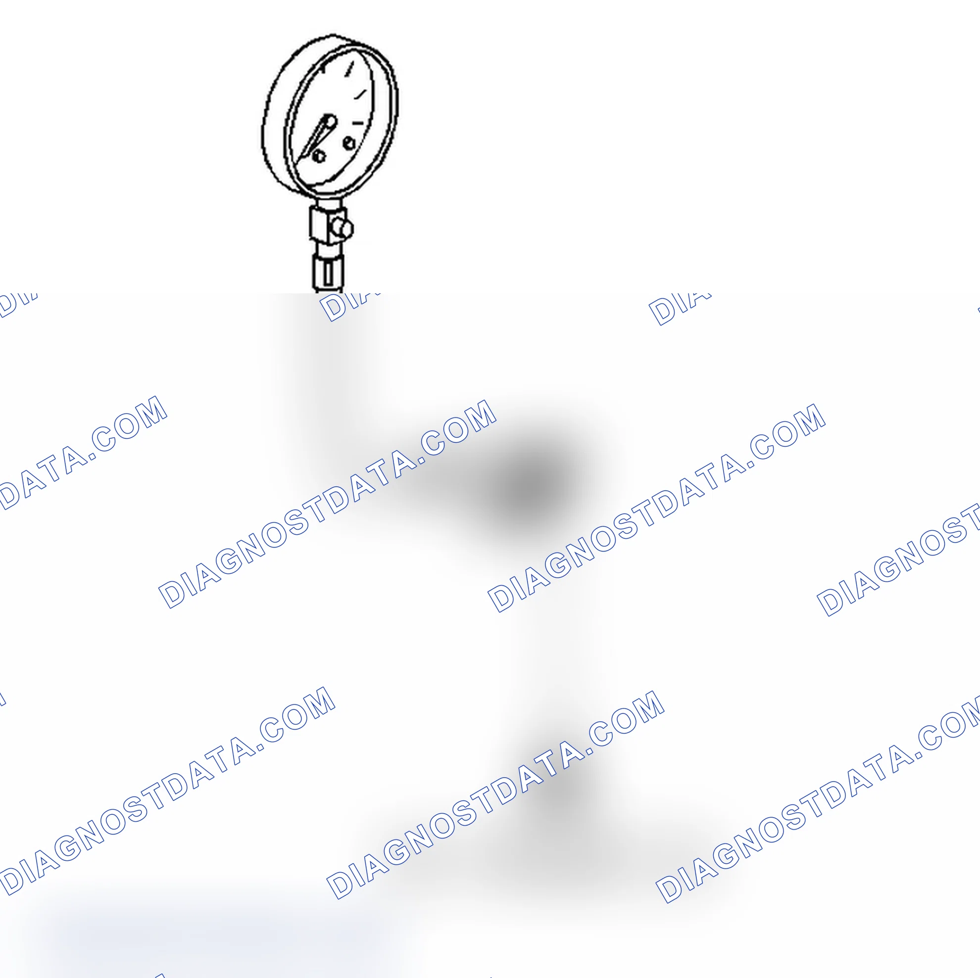 Scheme 11: Identifying Fuel Pressure Gauge J 34730-1A