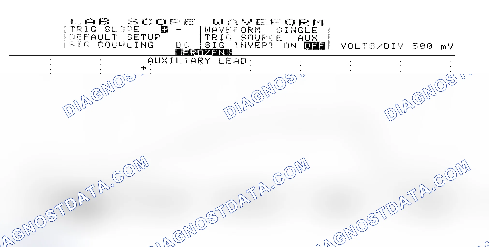 Scheme 14: Single Injector w/Excessive Current Flow - Current Pattern