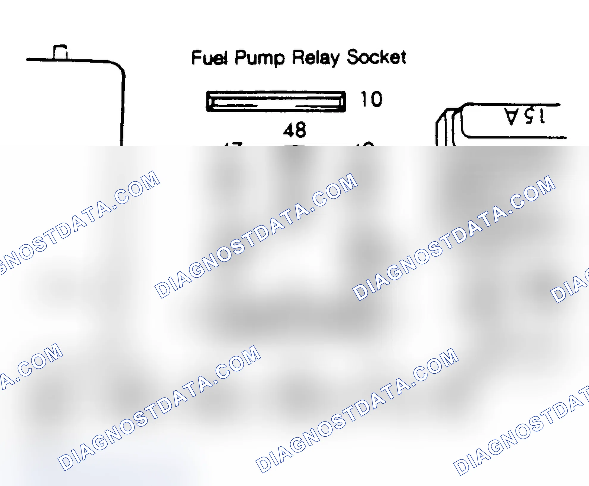 Scheme 9: Fuel Pump Relay Signal Test