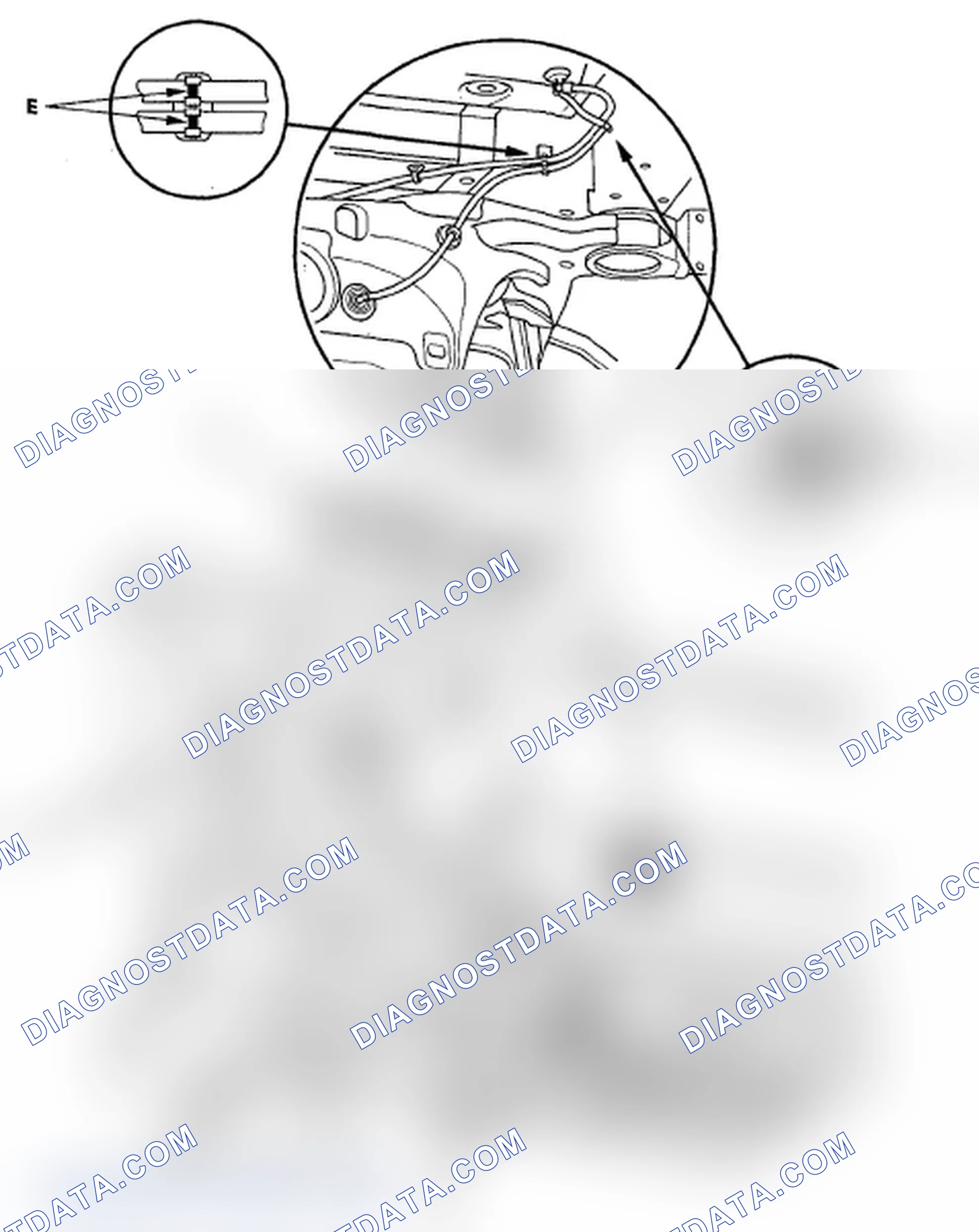 Scheme 100: Rear Differential Breather Box and Hose Replacement