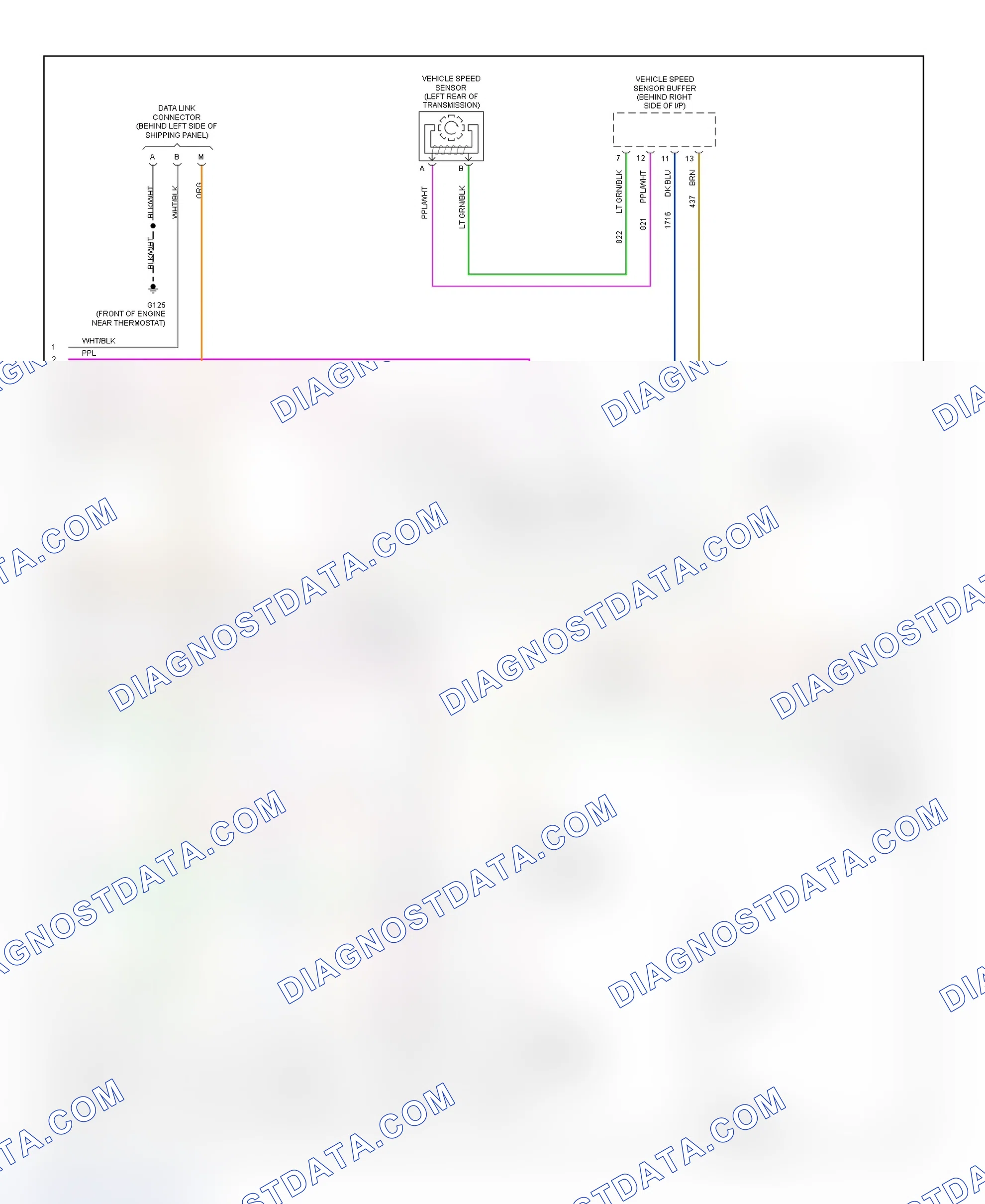 Scheme 276: Wiring Diagram ("P" Series - Commercial & Motorhome - 7.4L With 4L80-E - 3 Of 3)