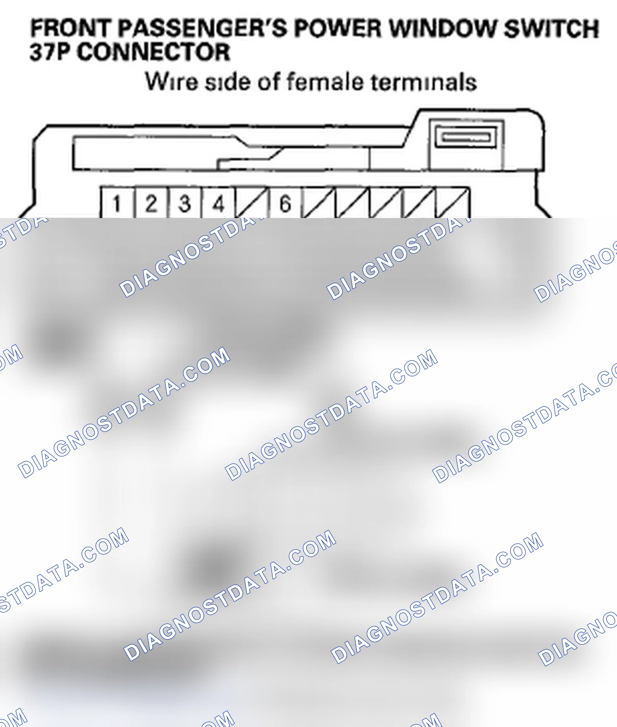 Scheme 9: DTC B1130. Front Passenger's Power Window Motor A Pulse Error; DTC B1131: Front Passenger's Power Wi